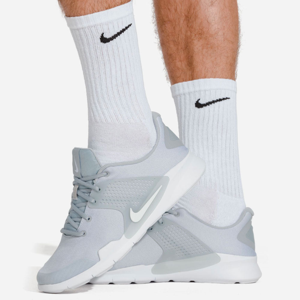 NIKE - EVERYDAY CUSHIONED 6 PACK SOCKS - White