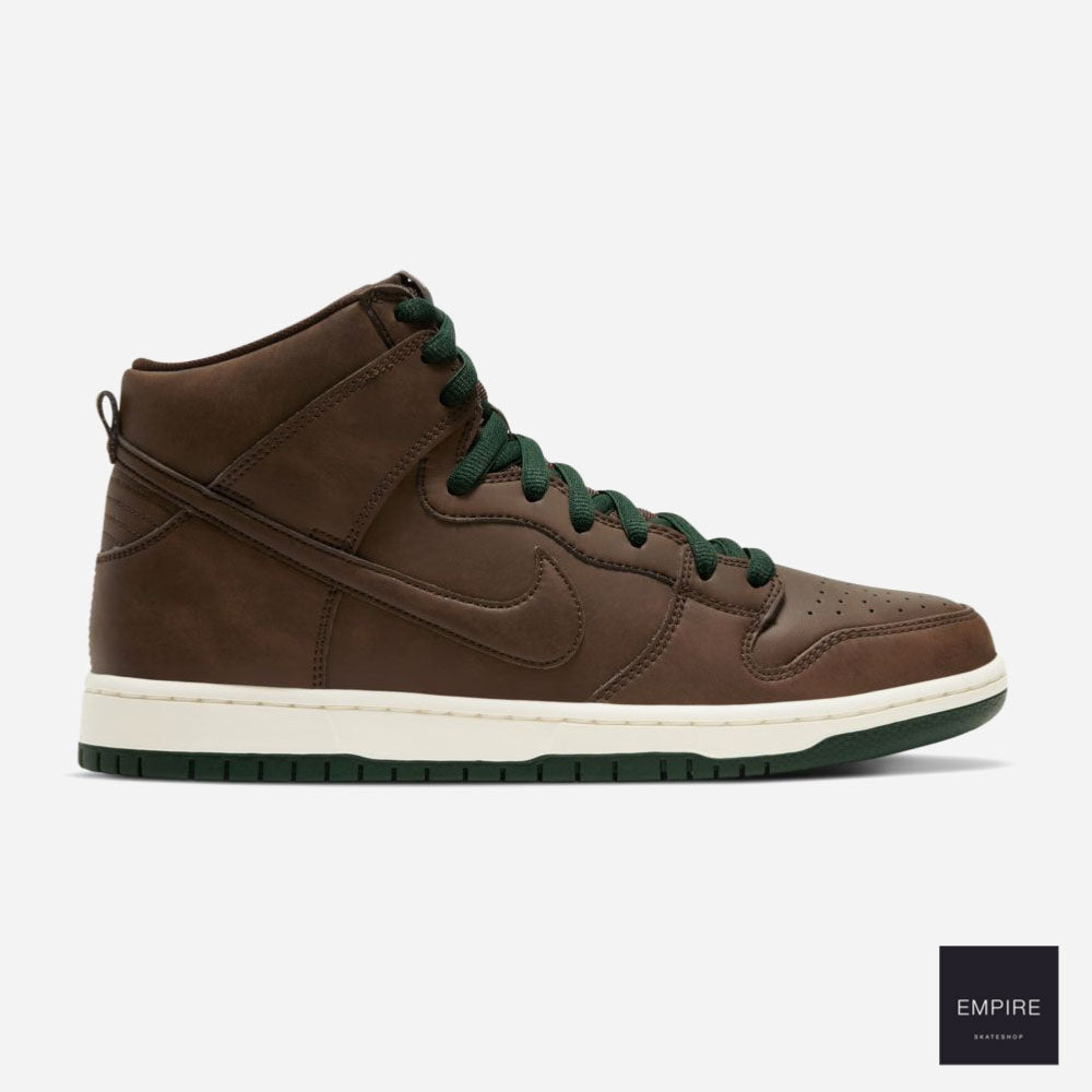 NIKE SB DUNK HIGH PRO "VEGAN" - Baroque Brown-Baroque Brown-Sail