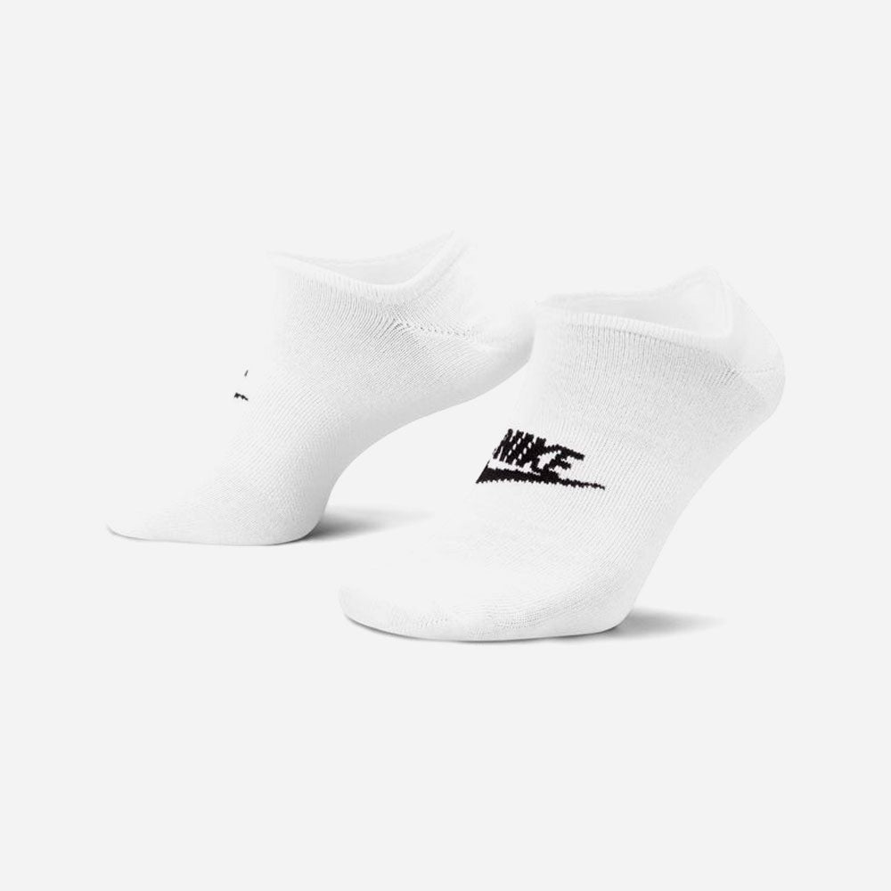 Nike - Everyday Essential 3 Pack No Show Socks  - White / Black