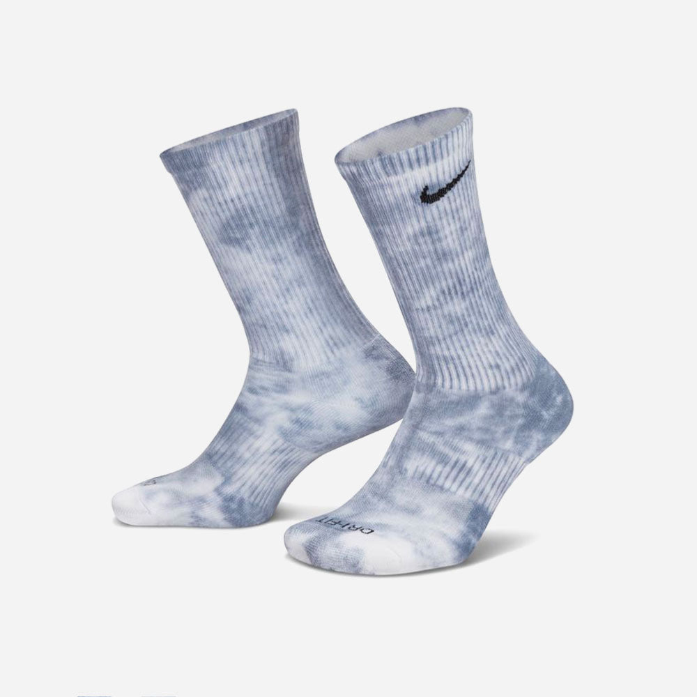 Nike SB Everyday 2 Tie Dye Socks Pack - Blue Cloud