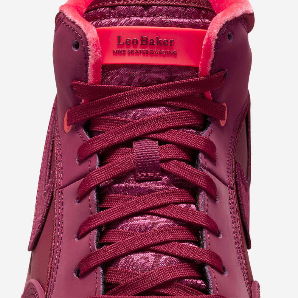 Nike SB - React Leo - Dark Beetroot Dark Beetroot Team Red