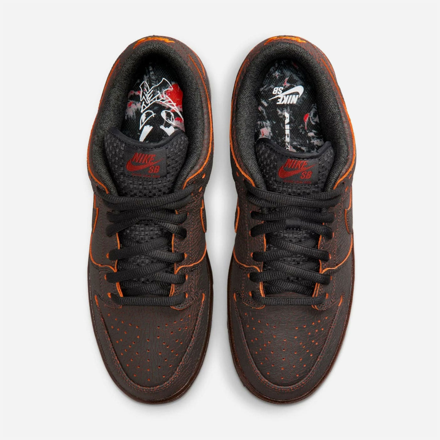 Nike SB Dunk Low Pro Premium Krampus vue de dessus