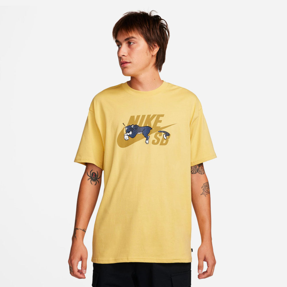 NIKE SB - TEE OC PANTHER - Saturn Gold