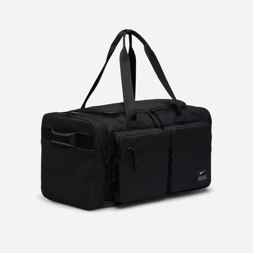 NIKE  - UTILITY M POWER DUFFLE - Black Black Enigma Stone