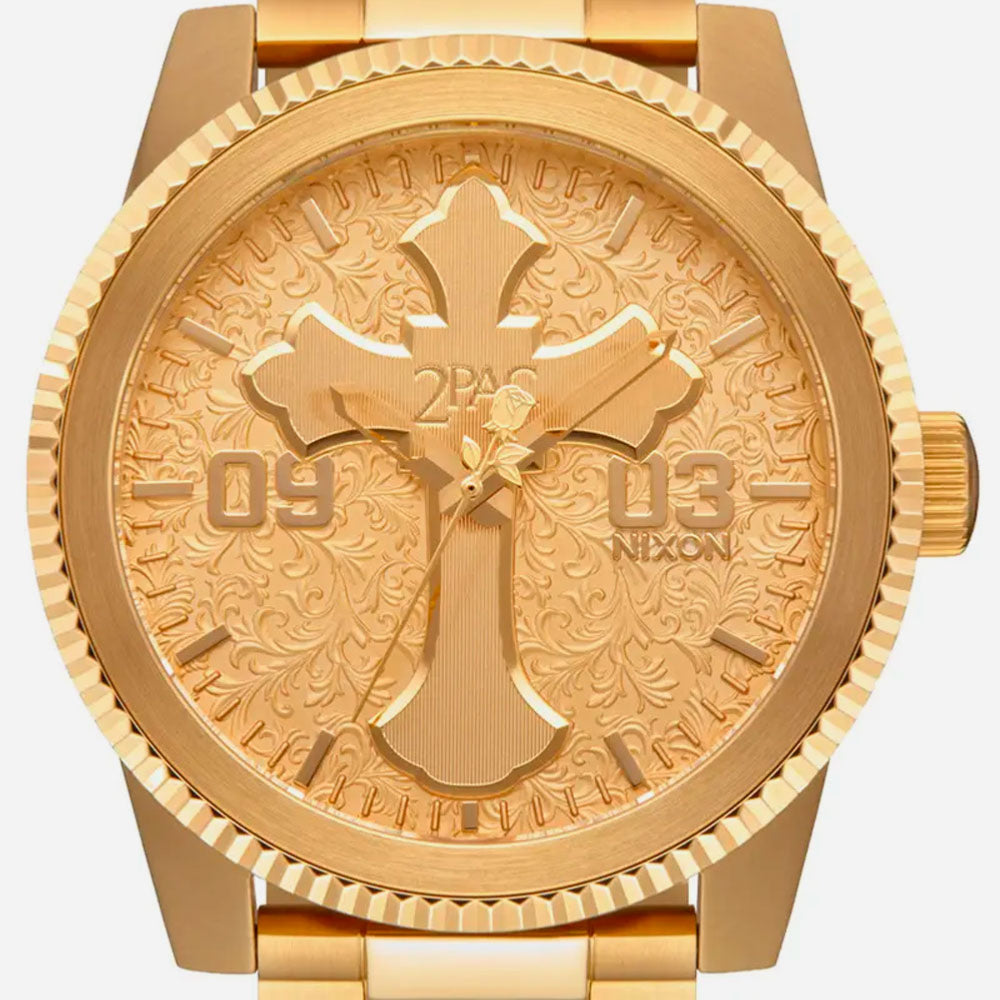 NIXON x TUPAC - CORPORAL - Gold - Gold