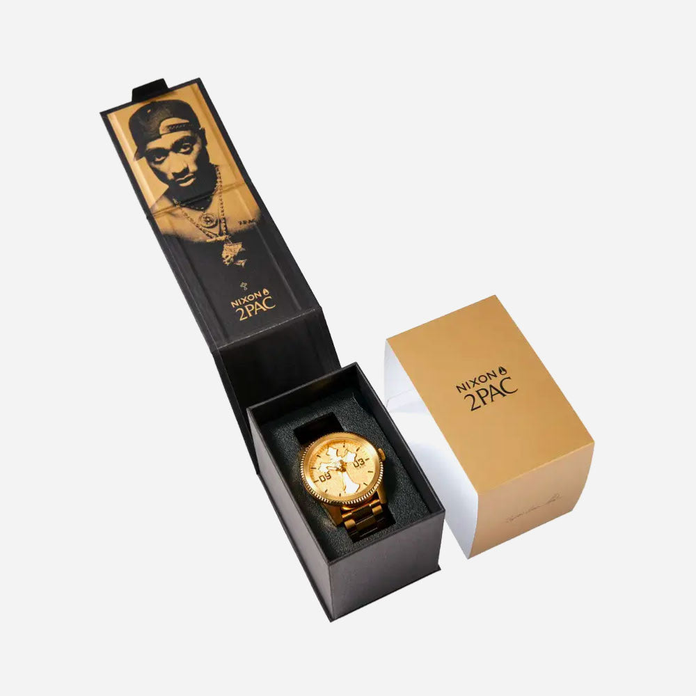 NIXON x TUPAC - CORPORAL - Gold - Gold