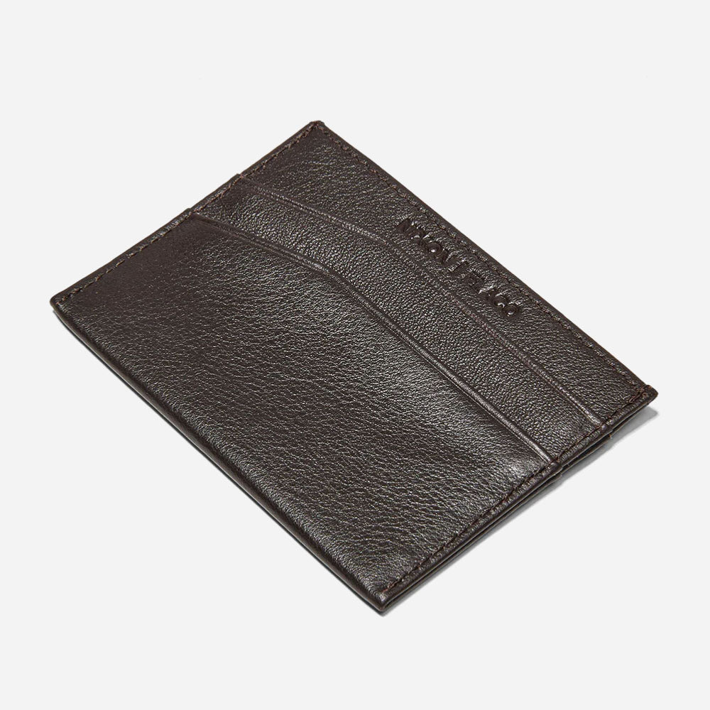 Nixon - Flaco Leather Card Wallet - Brown