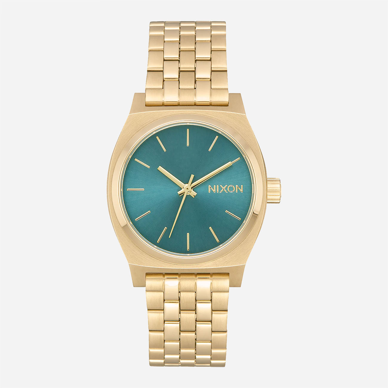 Nixon - Medium Time Teller - Light Gold / Turquoise