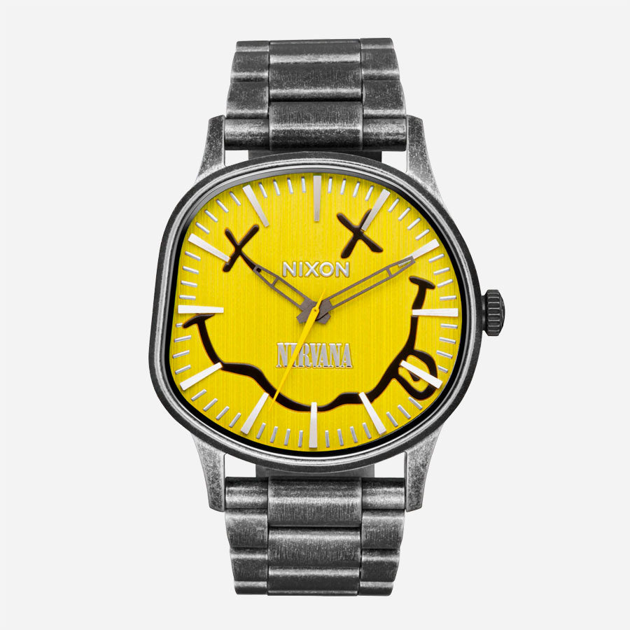 Nixon x Nirvana - Sentry Wobble - Yellow Smiley