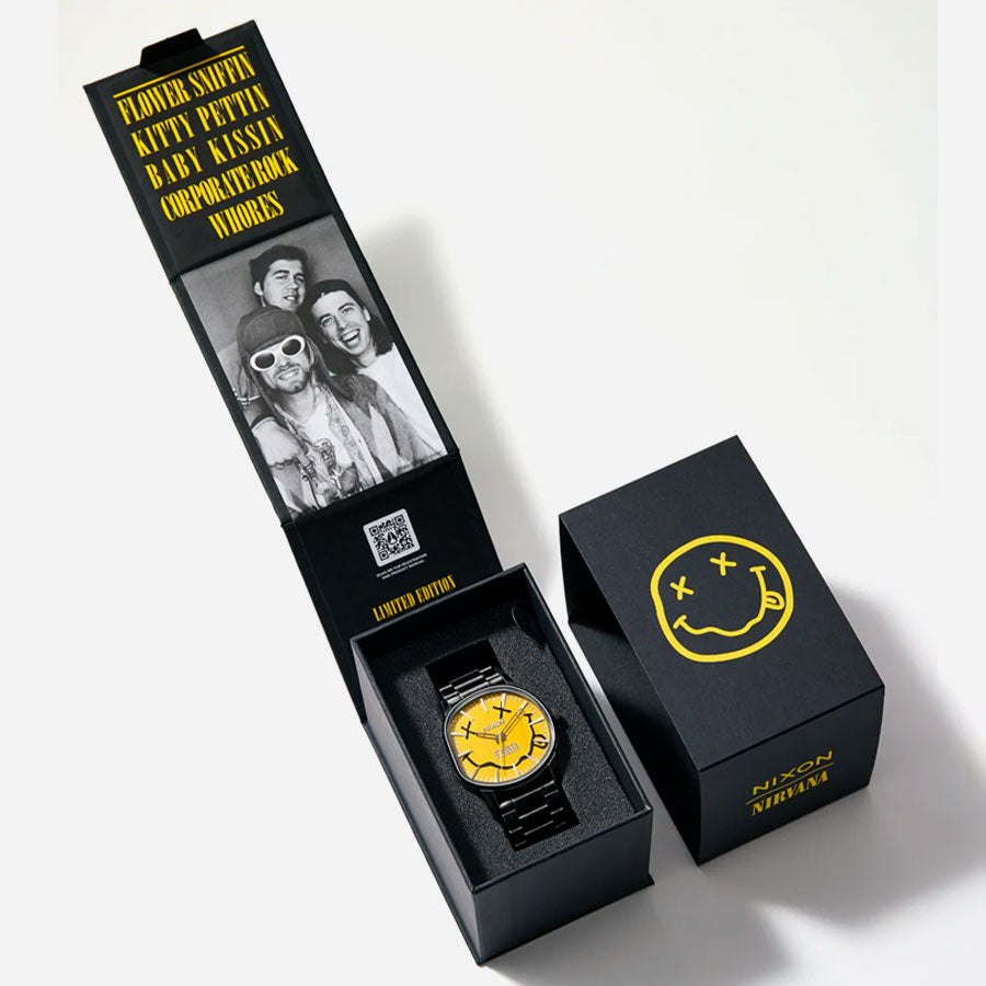 Nixon x Nirvana - Sentry Wobble - Yellow Smiley