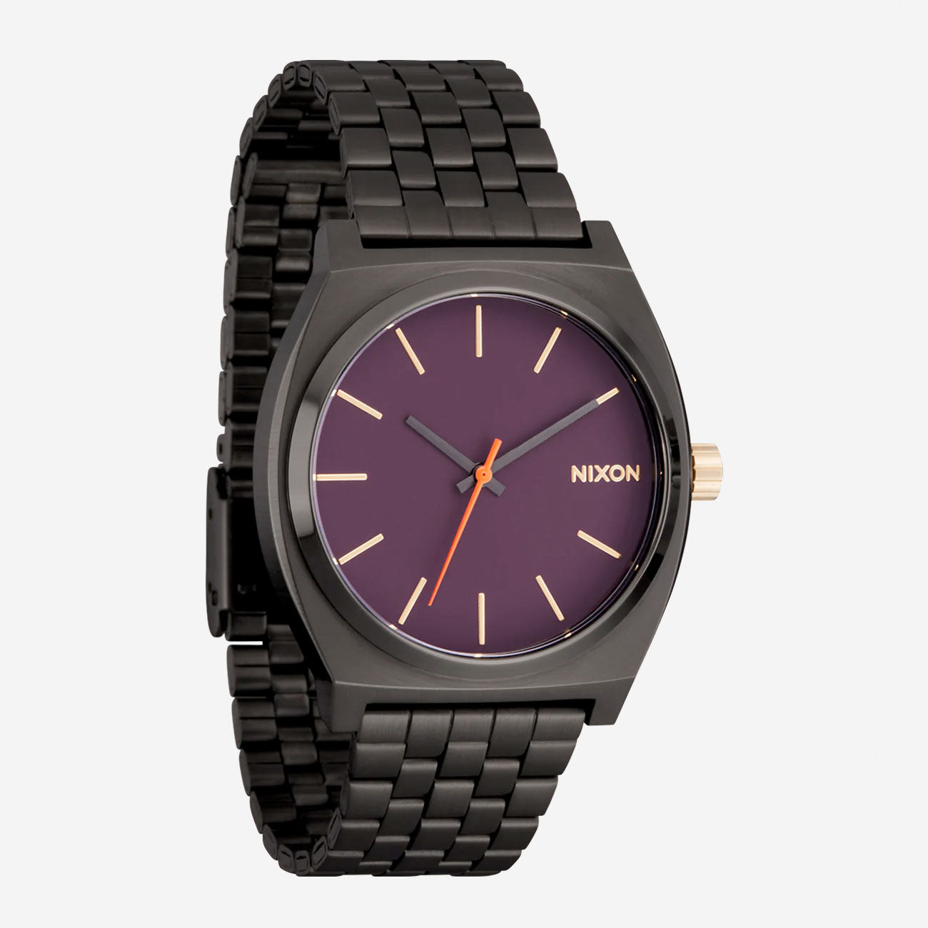 Nixon - Time Teller - Gunmetal / Blackberry / Gold