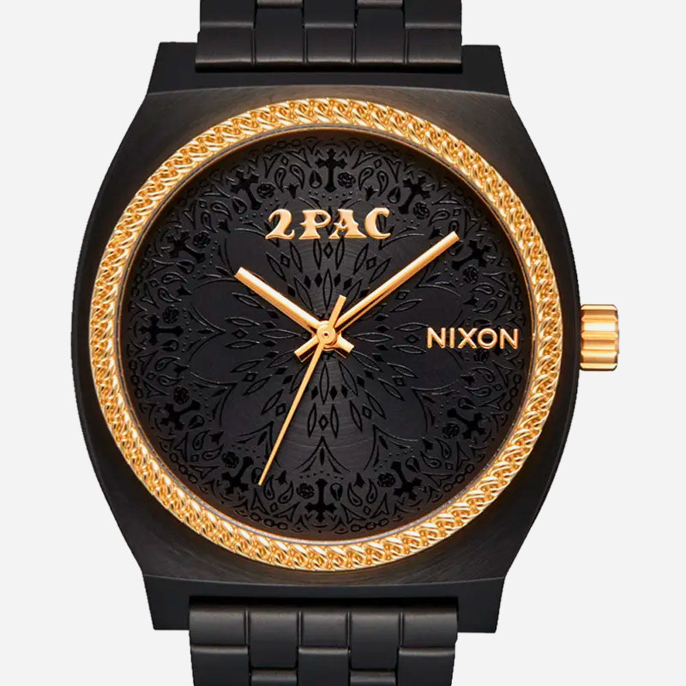 NIXON x TUPAC - TIME TELLER - Black - Gold