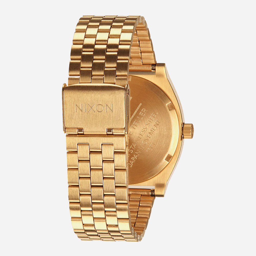 Nixon - Time Teller - All Gold - Black Sunray