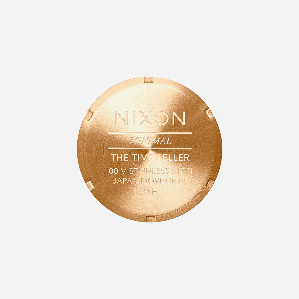 Nixon - Time Teller - All Gold - Black Sunray