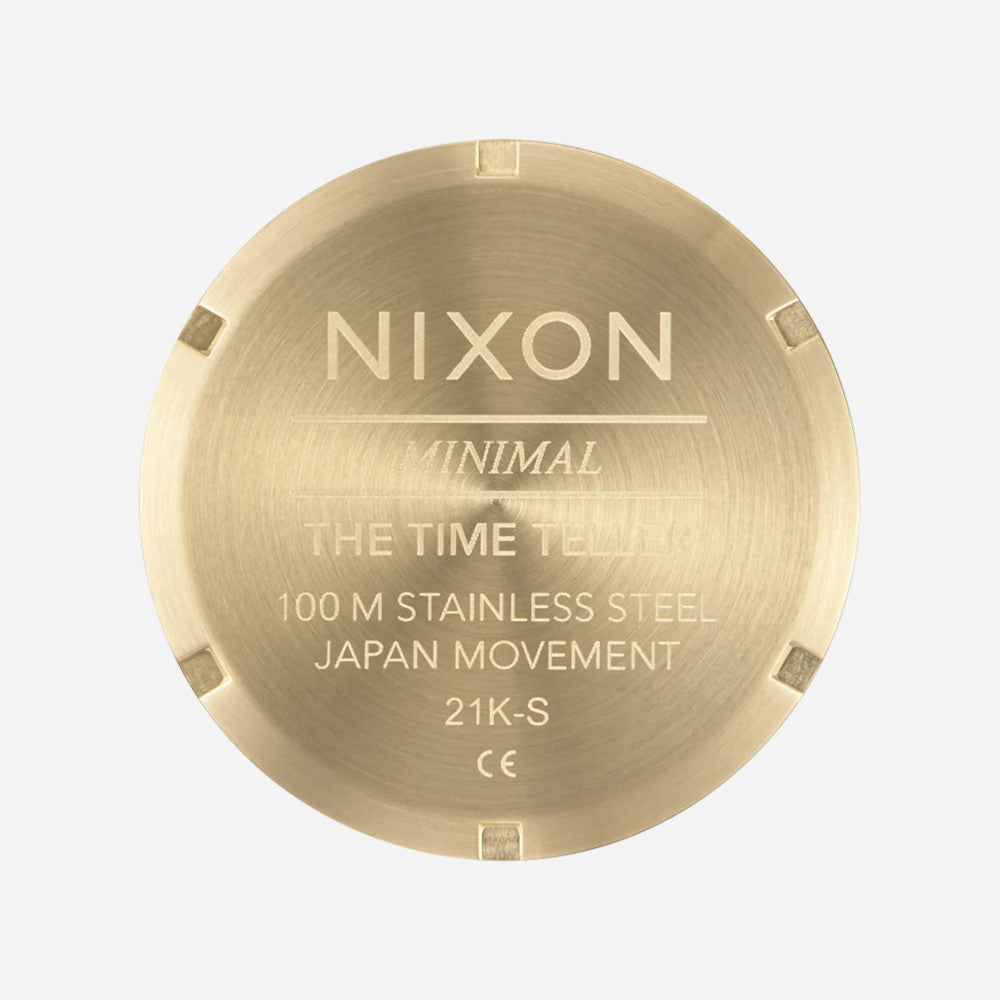 NIXON - TIME TELLER - Light Gold - Vintage White