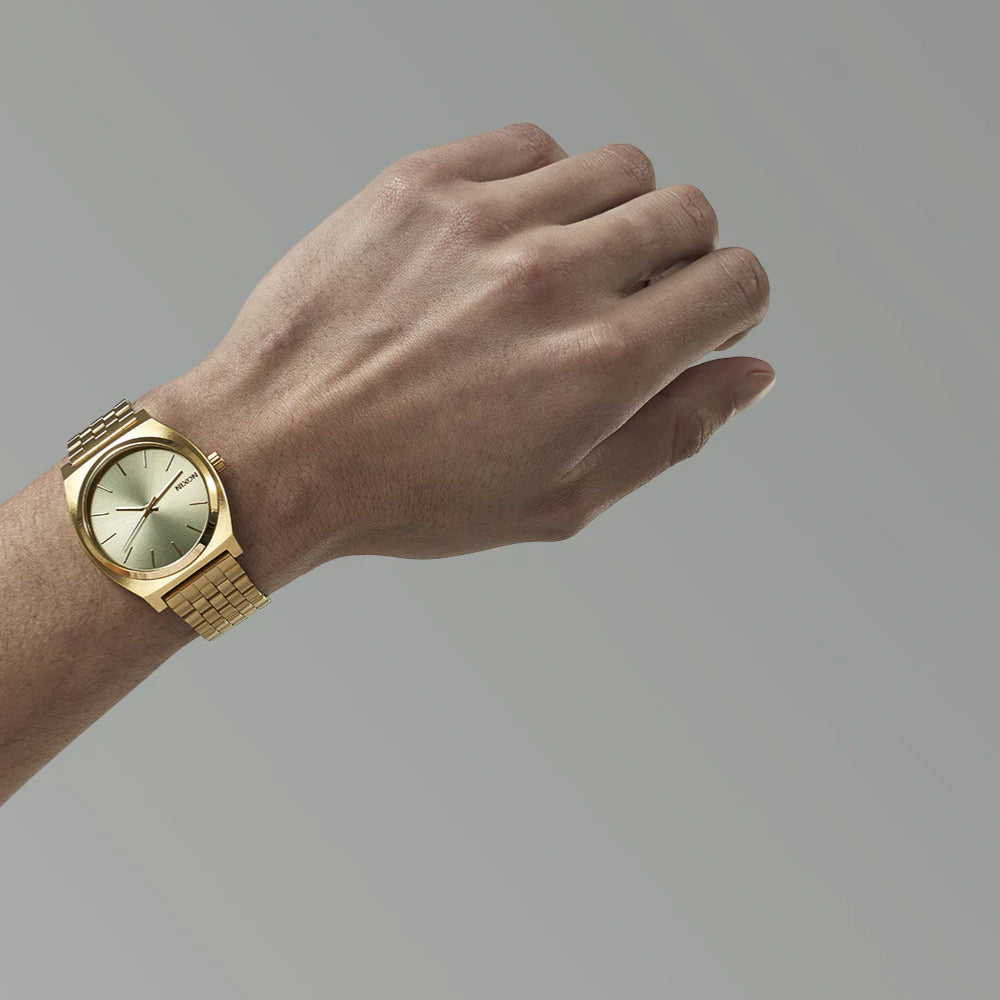 NIXON - TIME TELLER - Light Gold - Vintage White