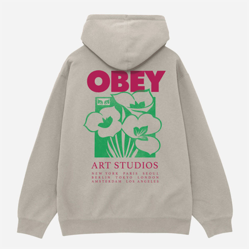 Obey - Art Studio Flowers Premium Pullover - Moonstruck