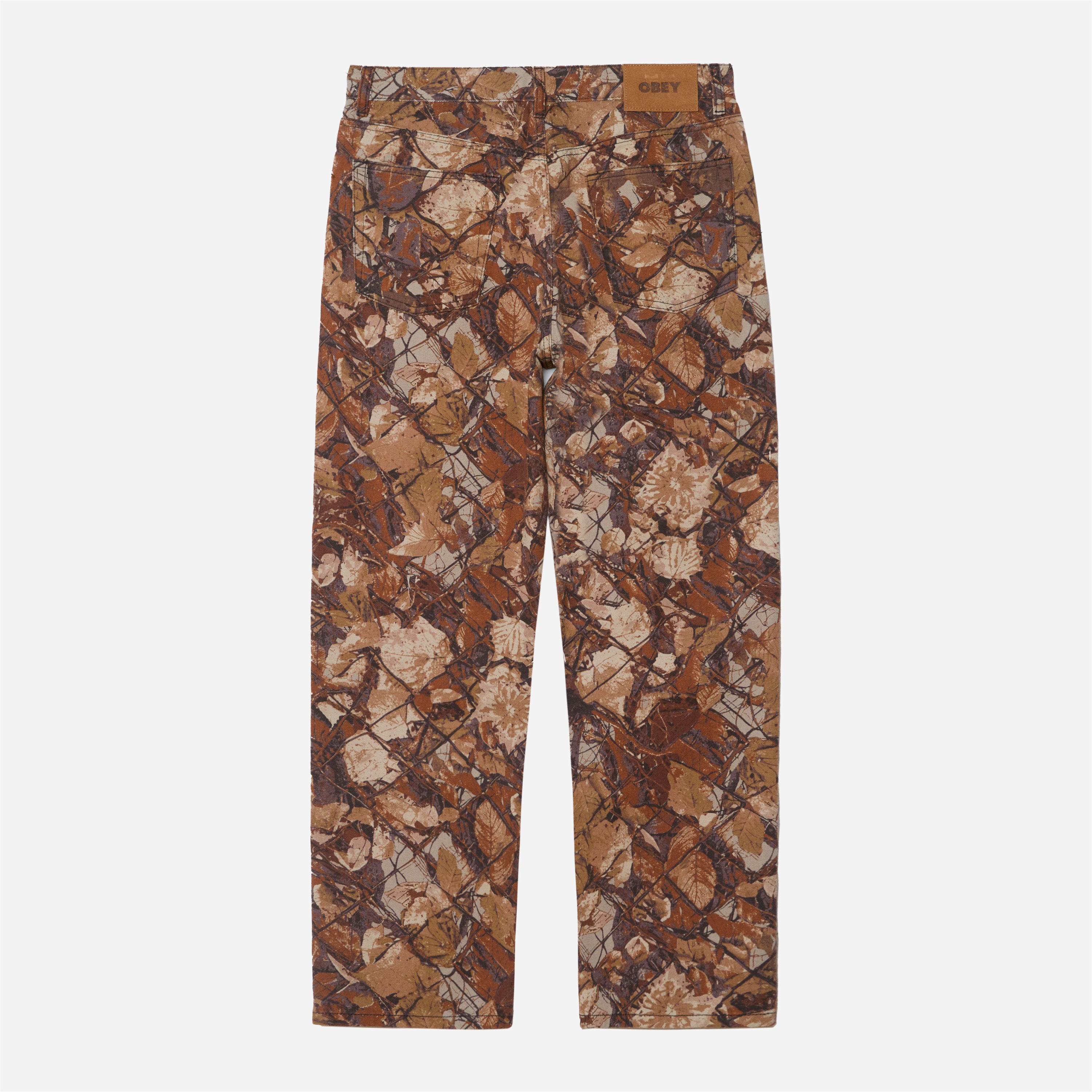 Obey - Classic Baggy Denim - Fence Camo Multi