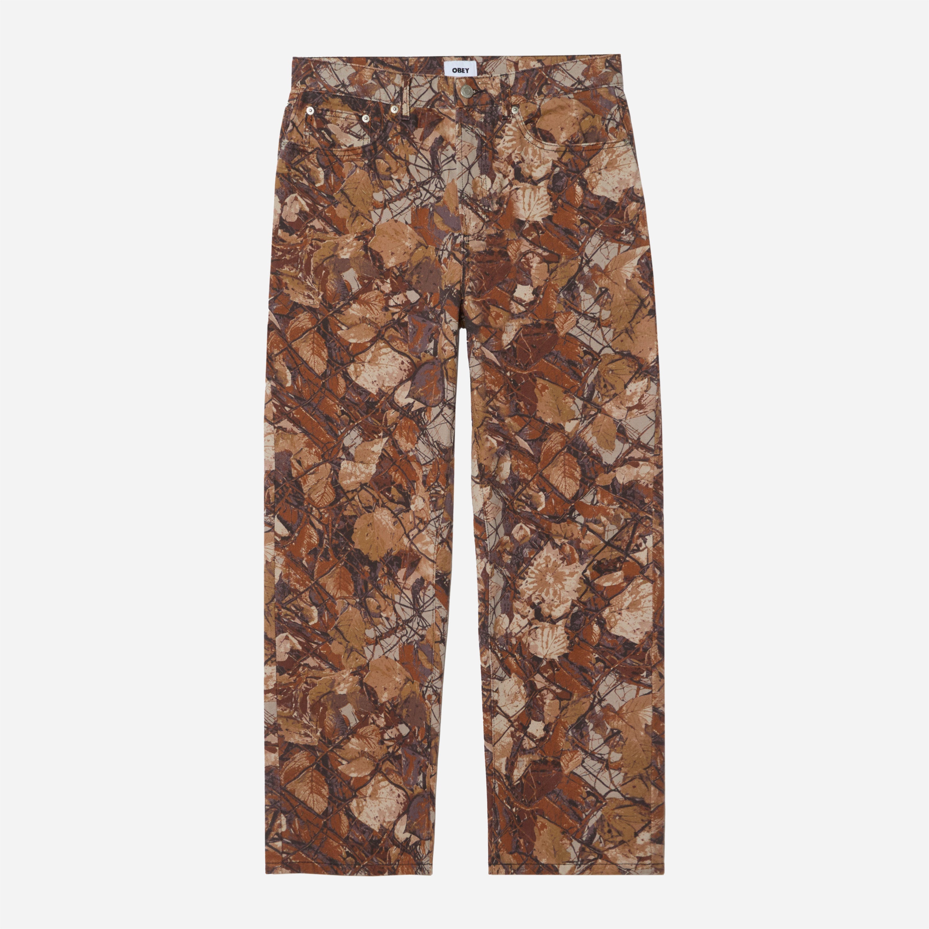 Obey - Classic Baggy Denim - Fence Camo Multi