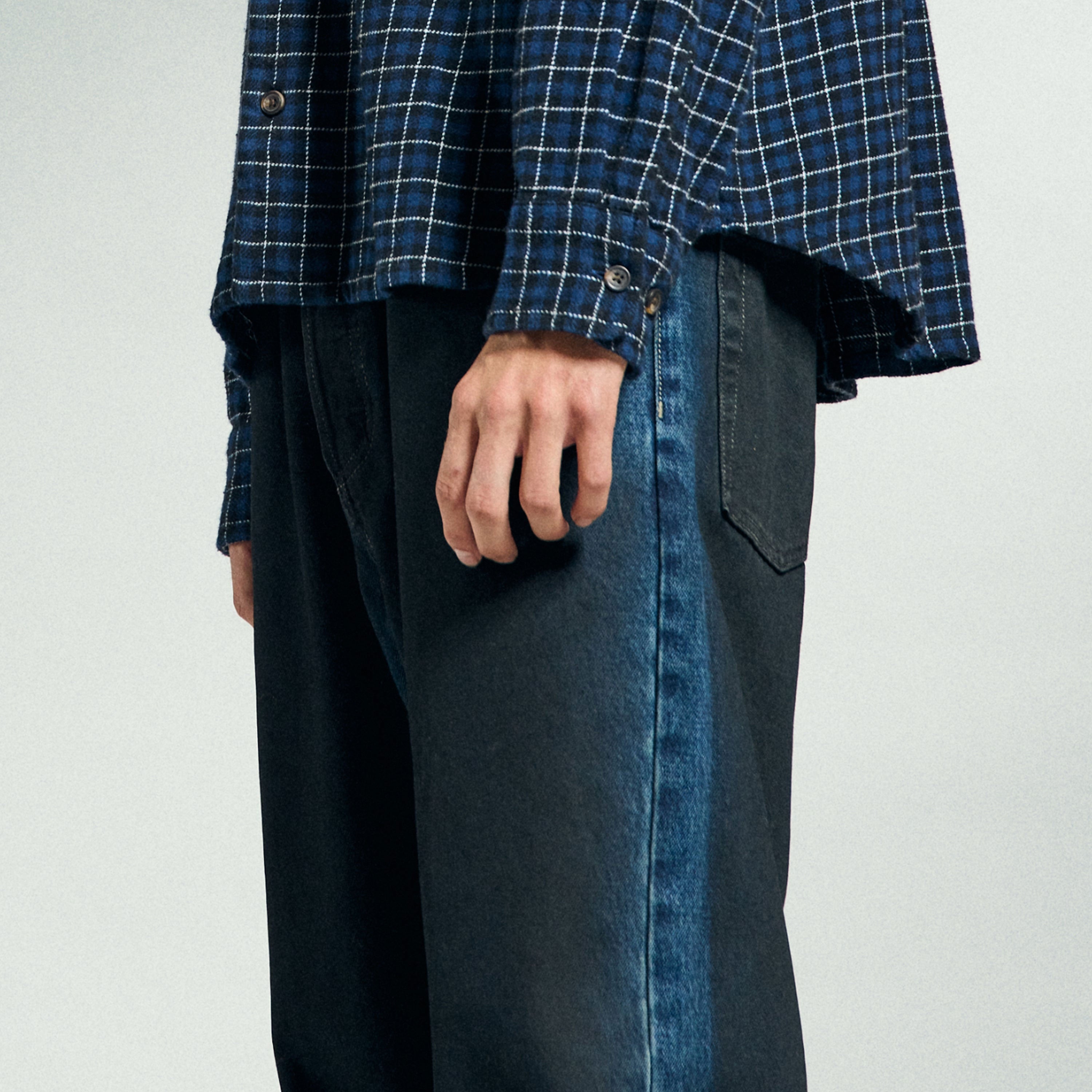 Obey – Classic Baggy Spray Denim – Indigo Spray