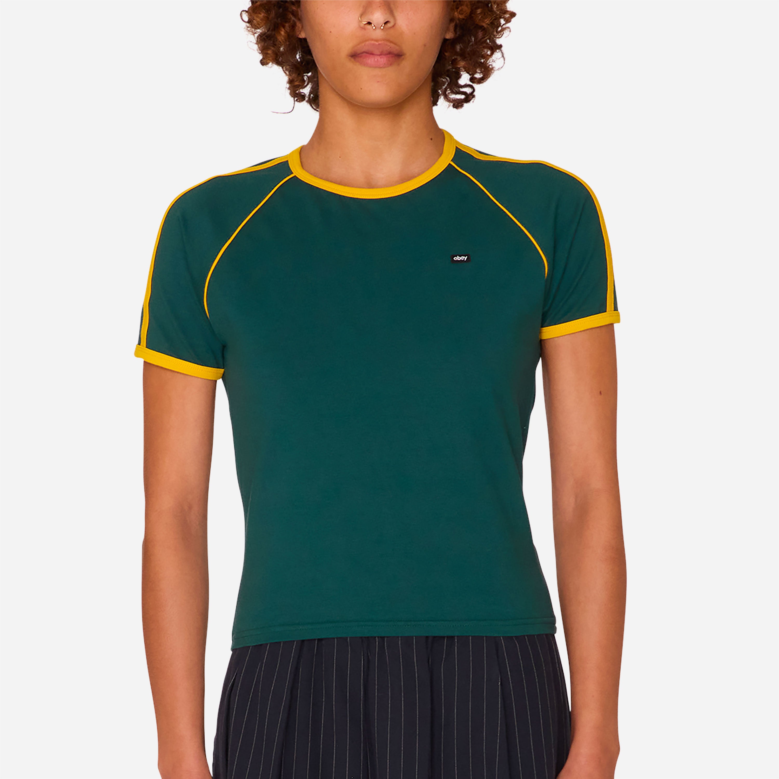 Obey - Diversion Raglan Tee SS - Forest