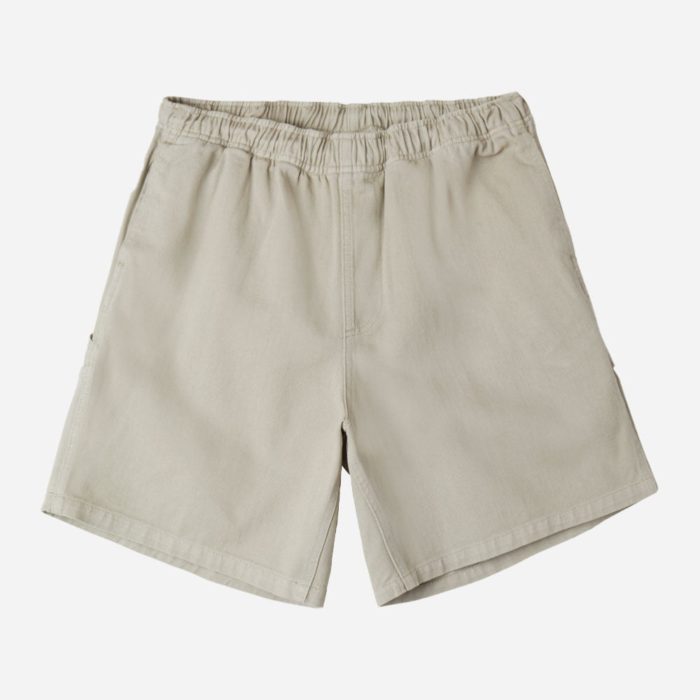 OBEY - EASY DENIM CARPENTER SHORT - Silver Grey
