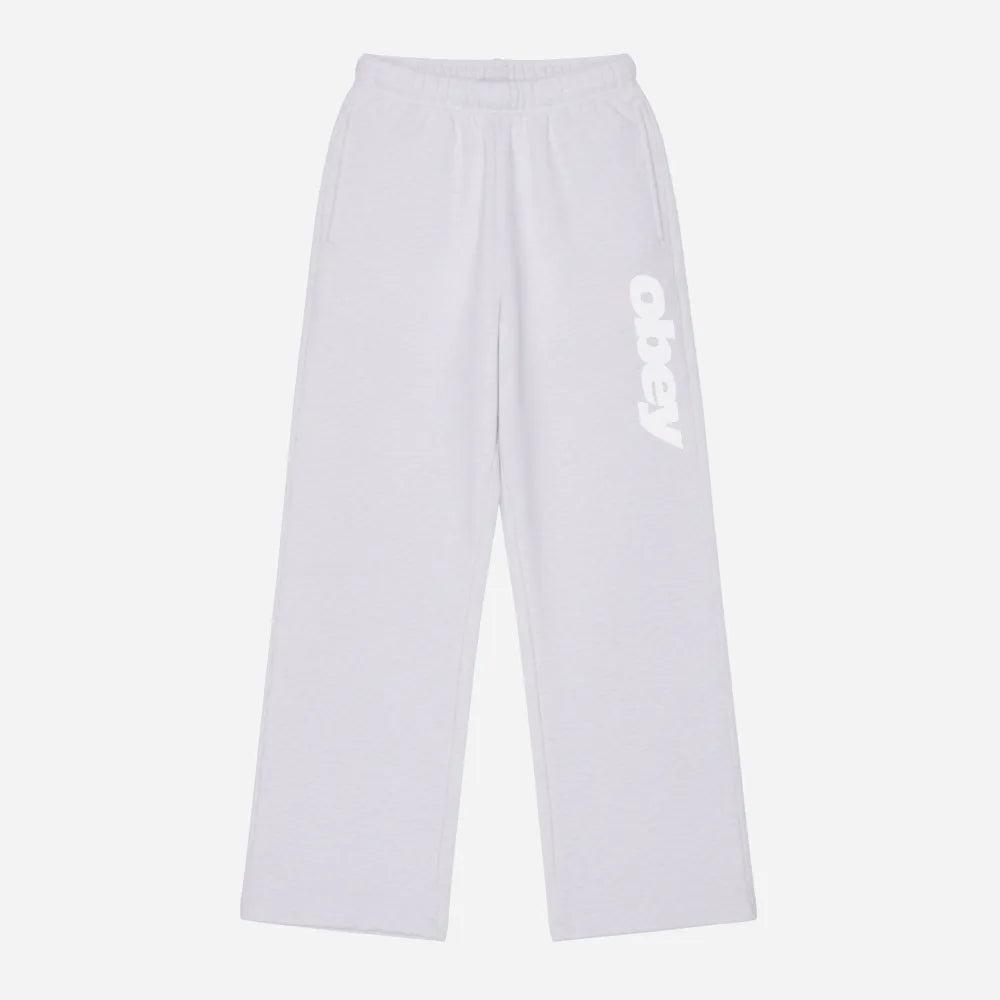 Obey Women's - League Sweatpant Ash Heather Grey