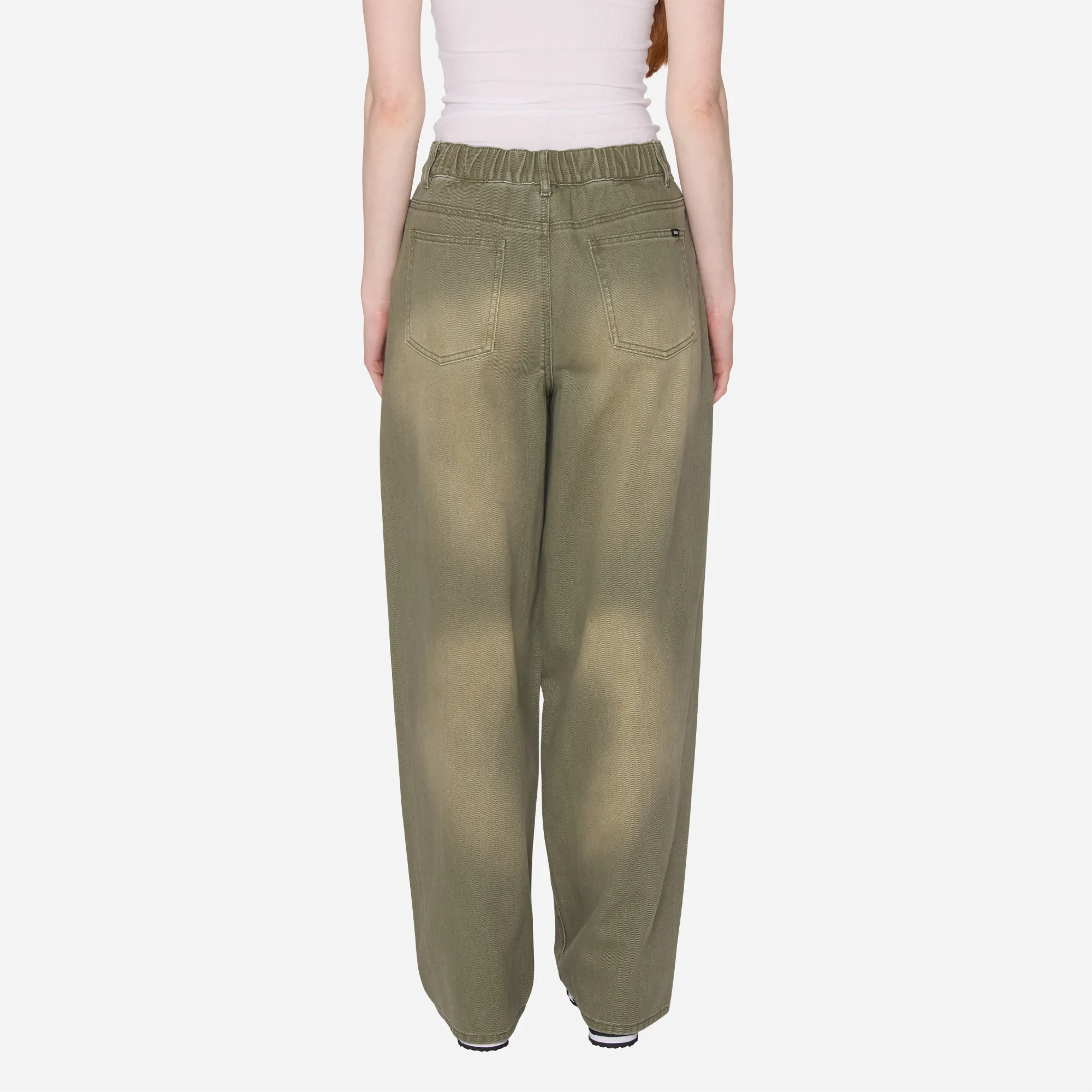 Obey - Leah III Baggy Denim "Grey Blur Wash"