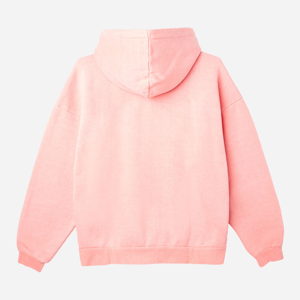 OBEY - LOWERCASE PIGMENT HOOD - Pigment shell pink