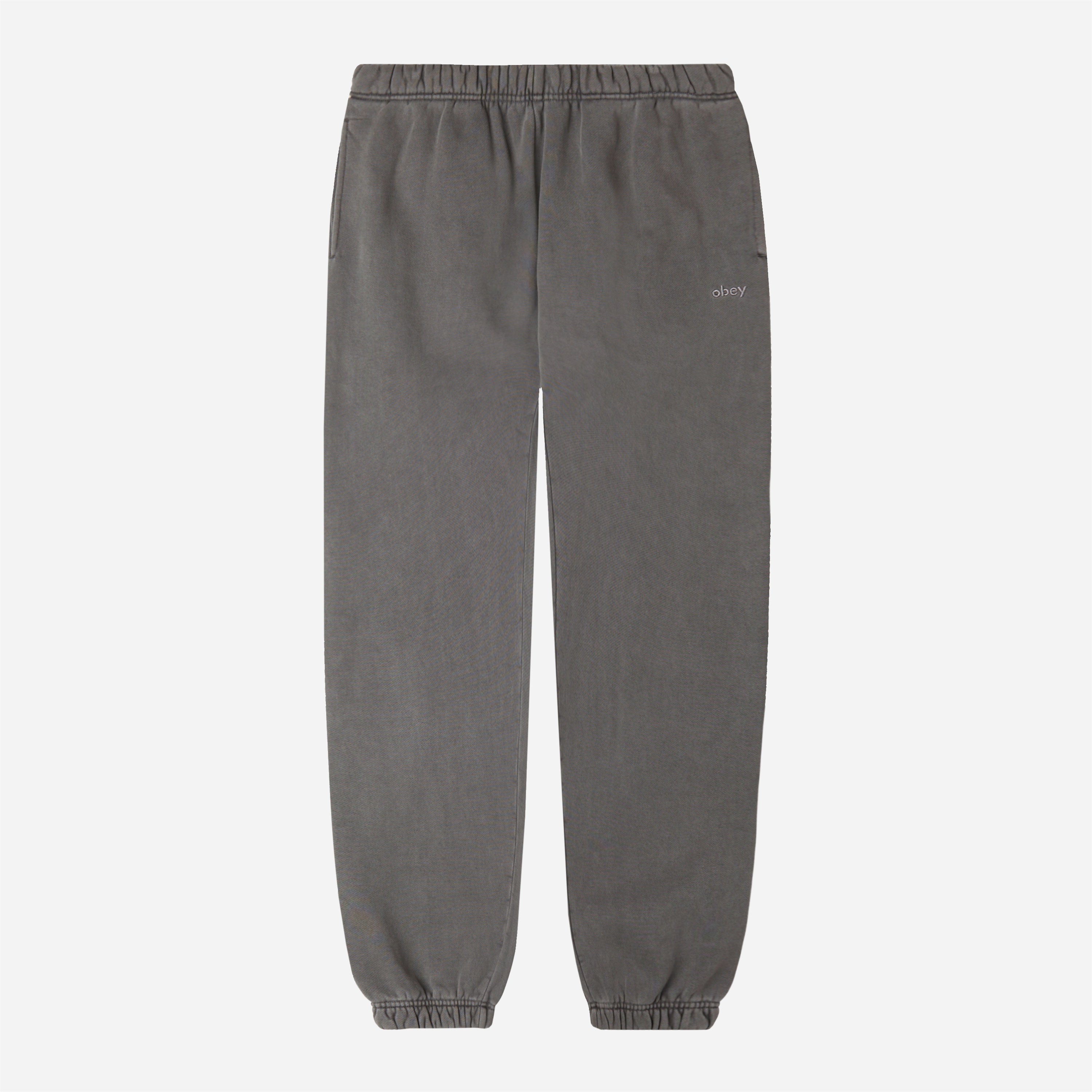 Obey - Lowercase Pigment Sweatpants - Pirate Black