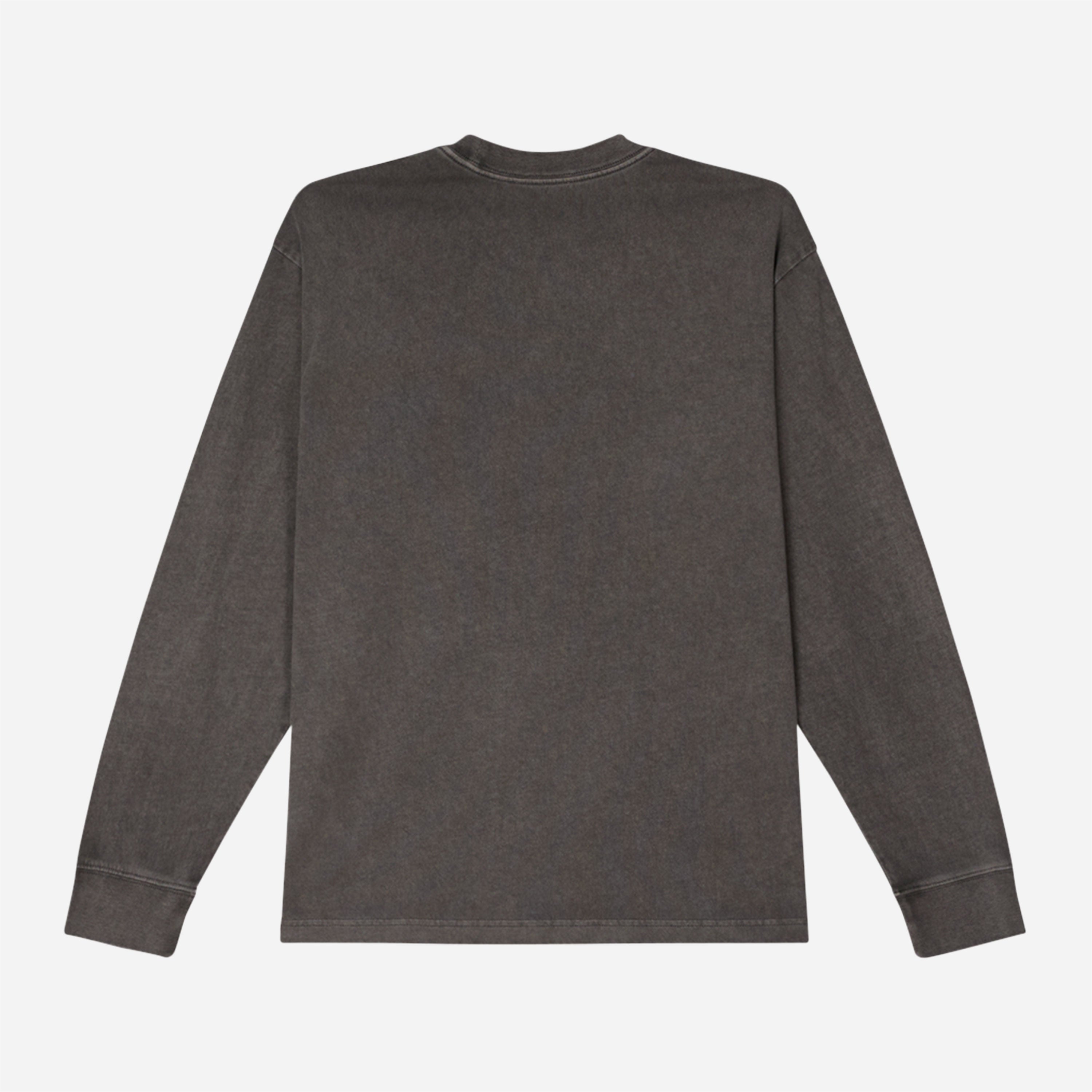 OBEY - Lowercase Pigment Tee LS - Pirate Black