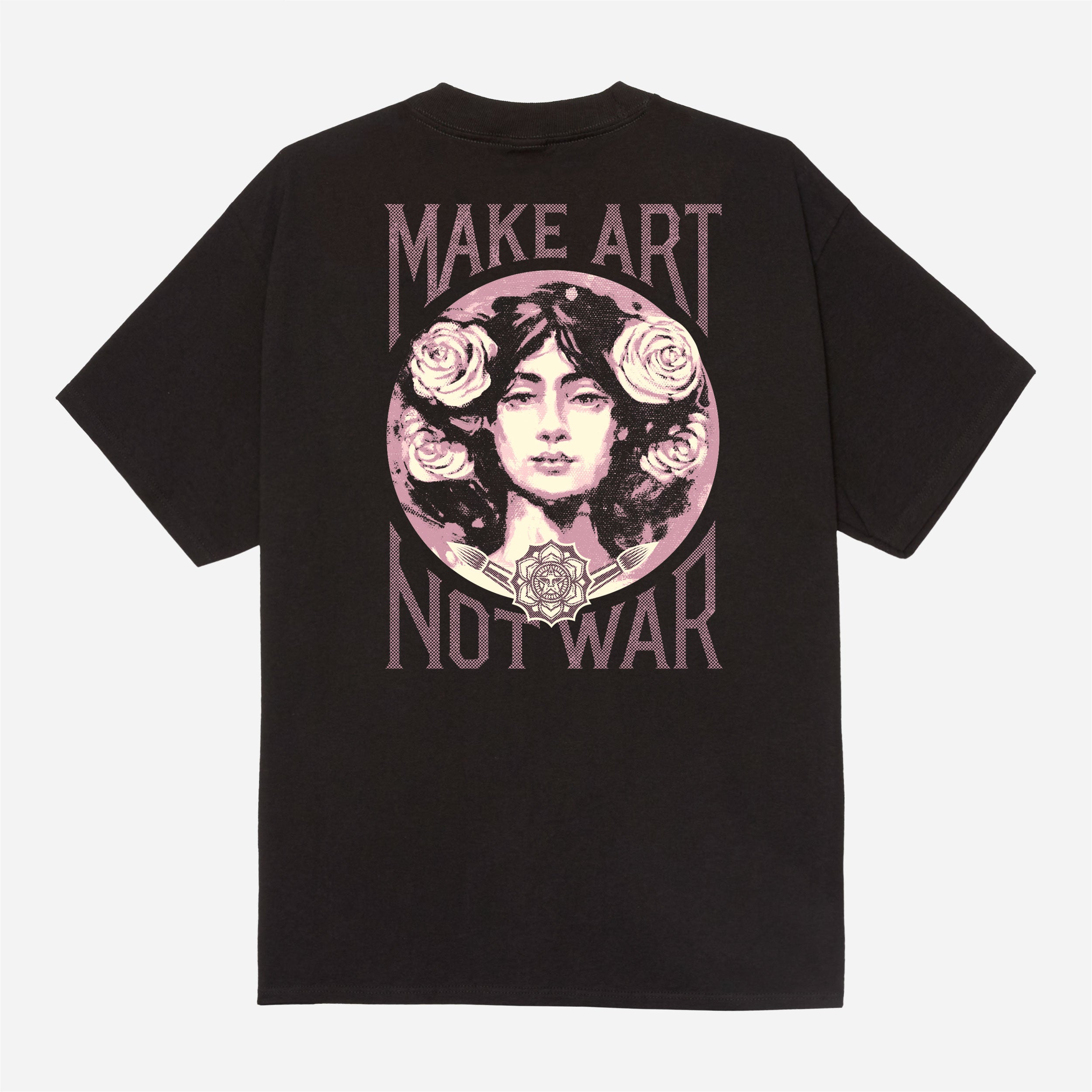 Obey - Make Art Not War Tee - Black