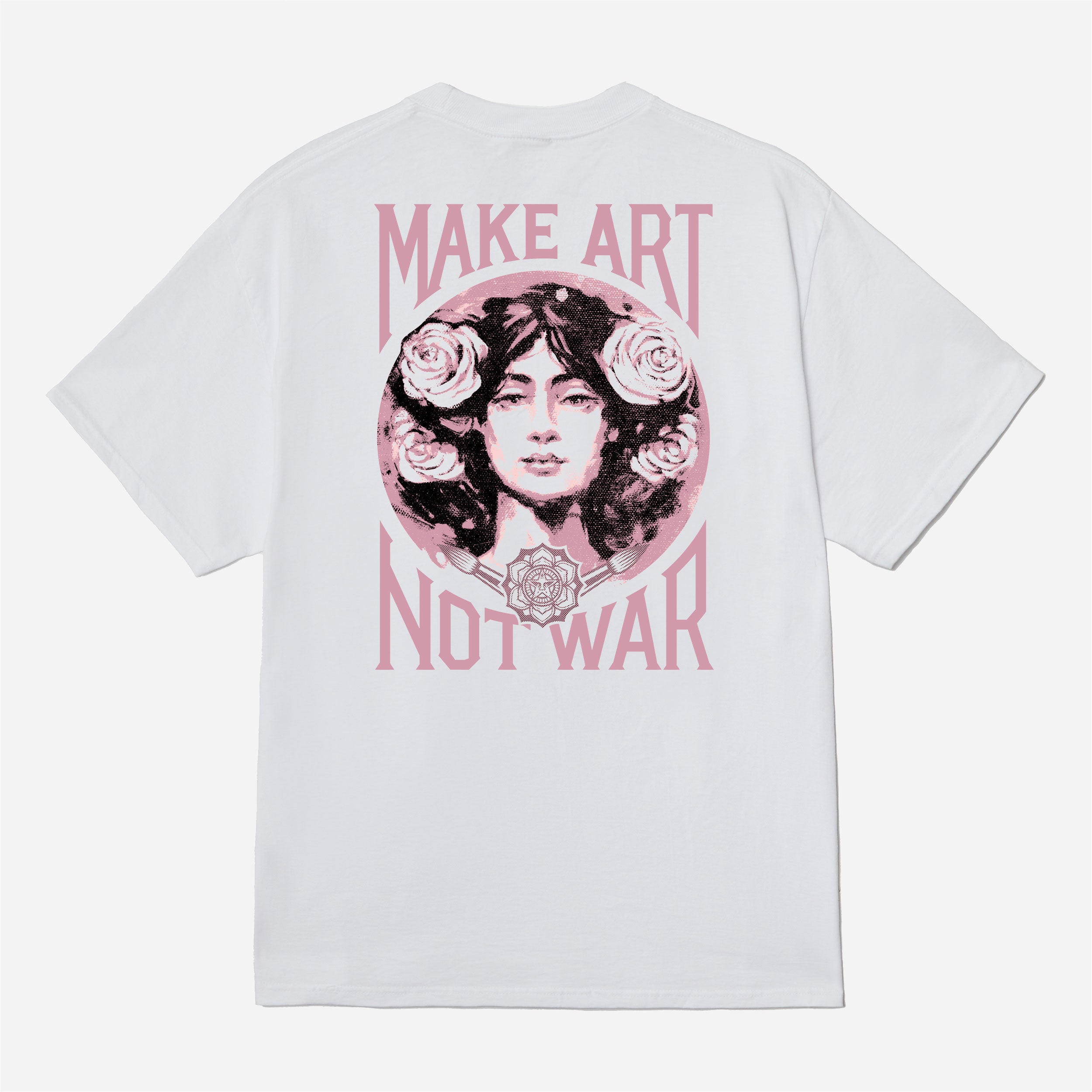 Obey - Make Art Not War Tee - White