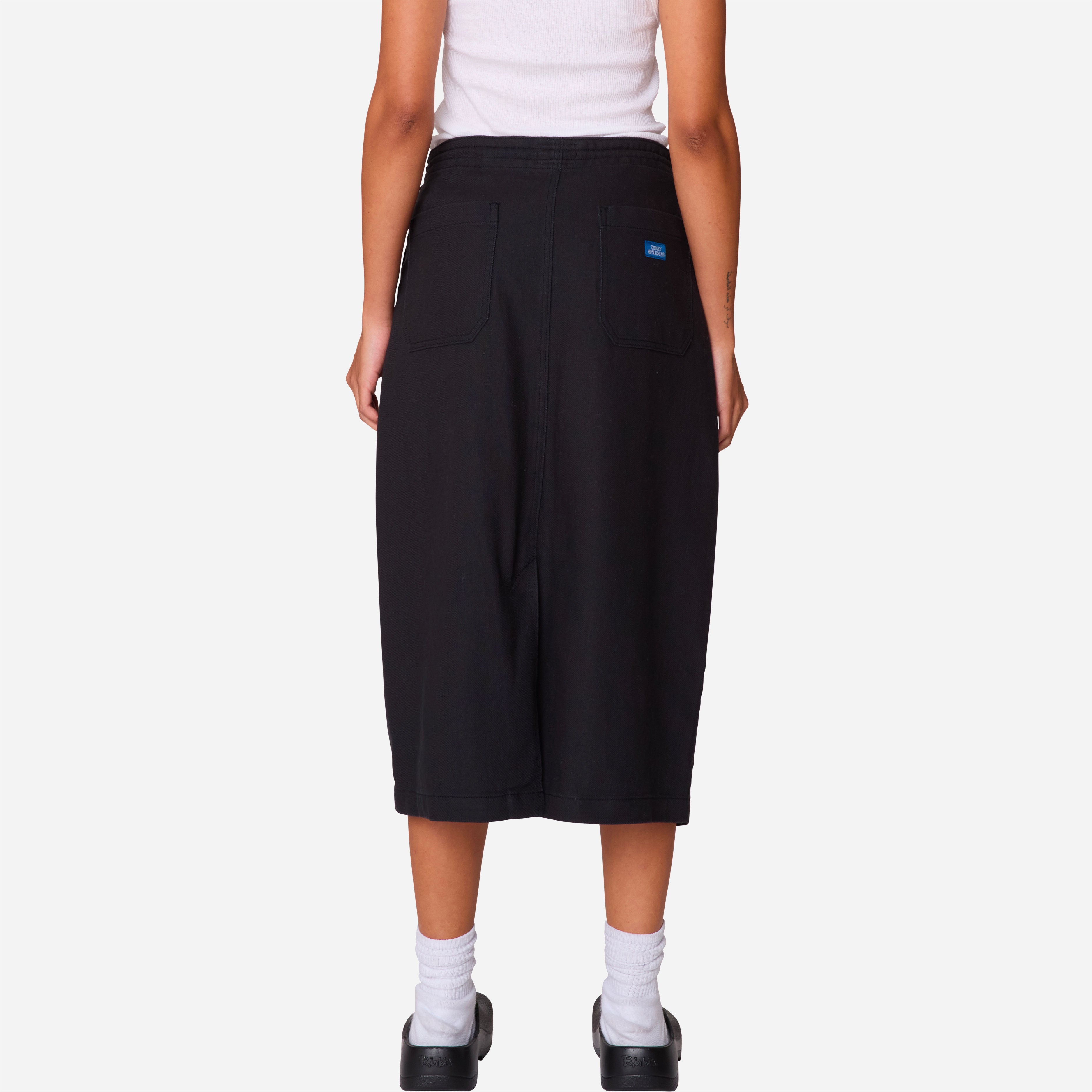 Obey W - Marion Utility Skirt - Digital Black