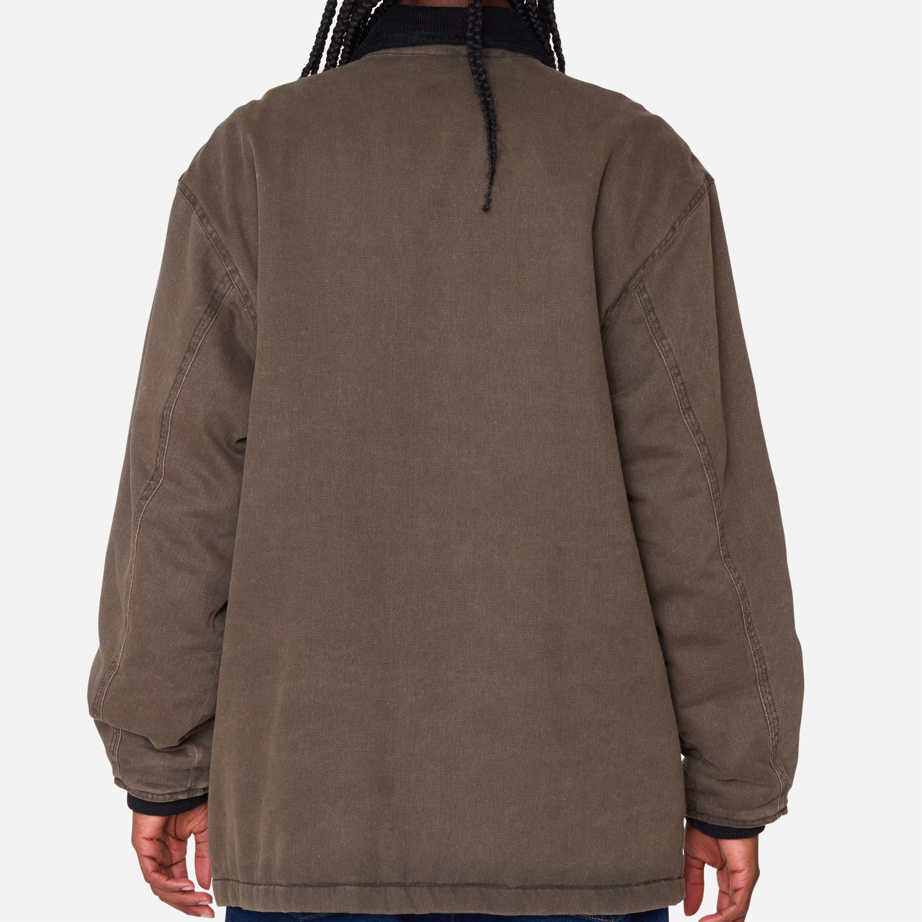 Obey - Norton Barn Coat - Black Olive Faded Wash