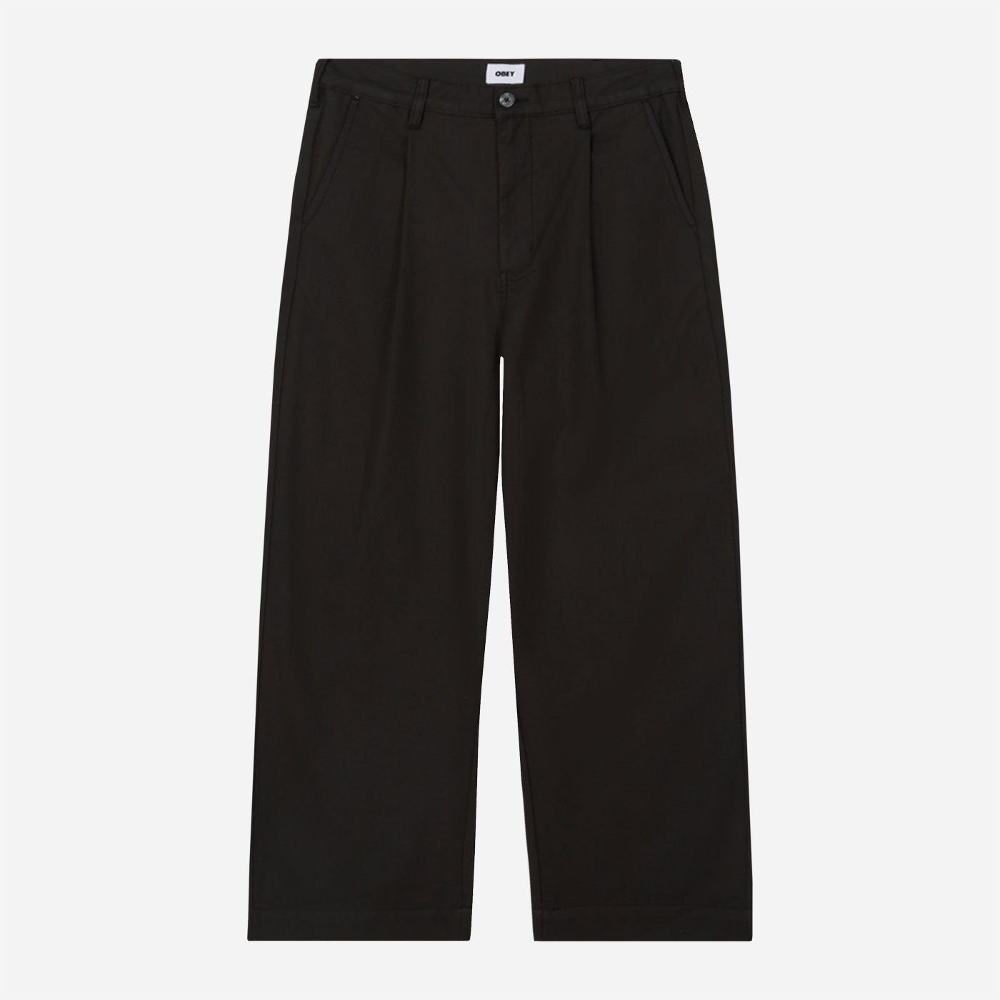 OBEY - OLIVER PLEATED PANT - PIRATE BLACK