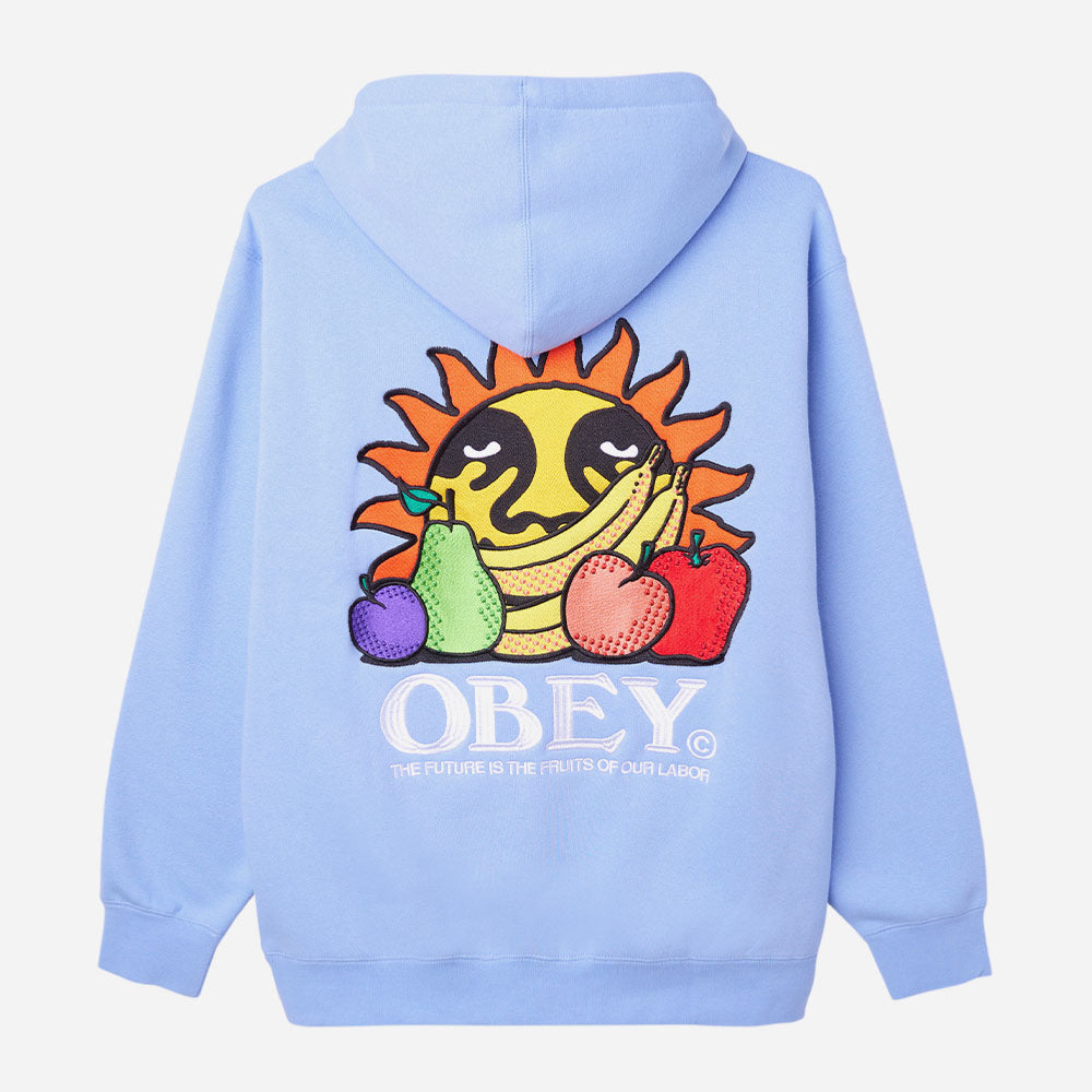 OBEY - OUR LABOR HOOD - Hydrangea