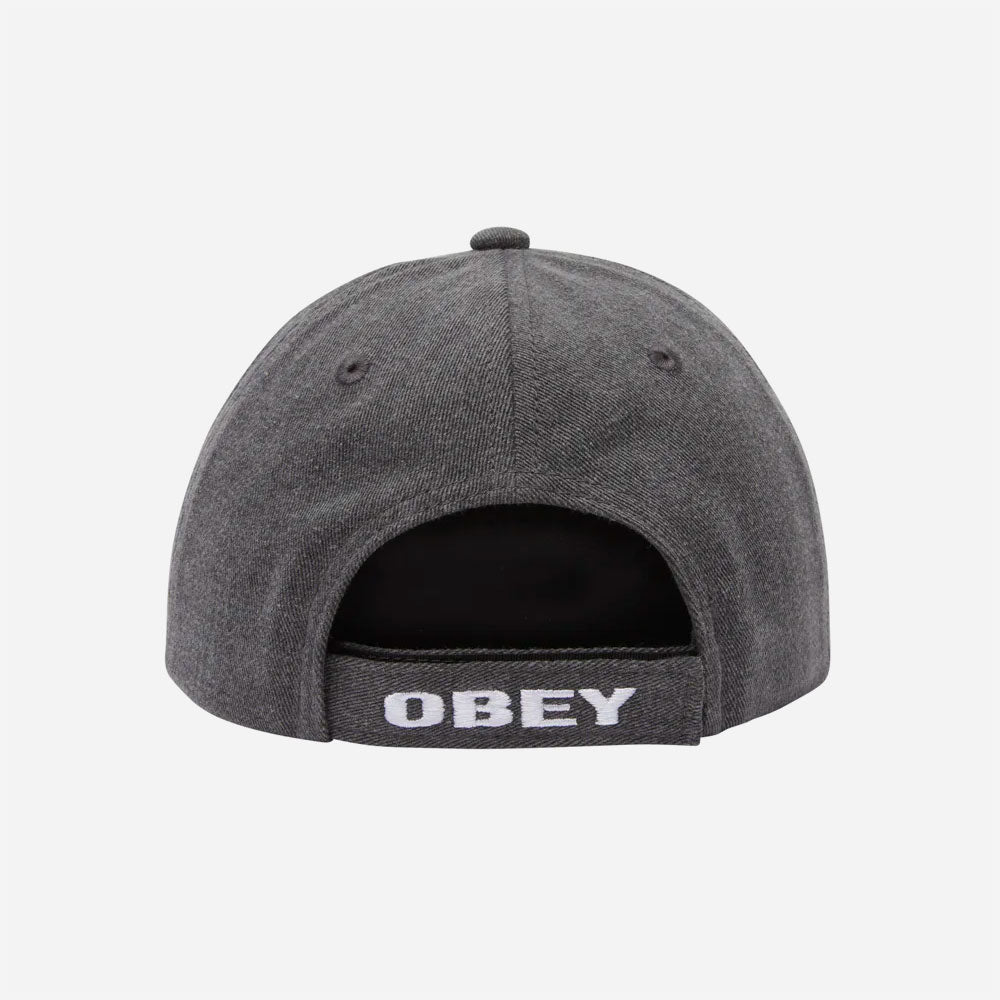 OBEY - PIGMENT WICKED WORLD 6 PANEL V - Pigment Black Multi