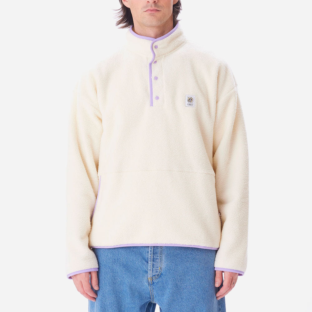 OBEY - RAYS MOCKNECK - Unbleached