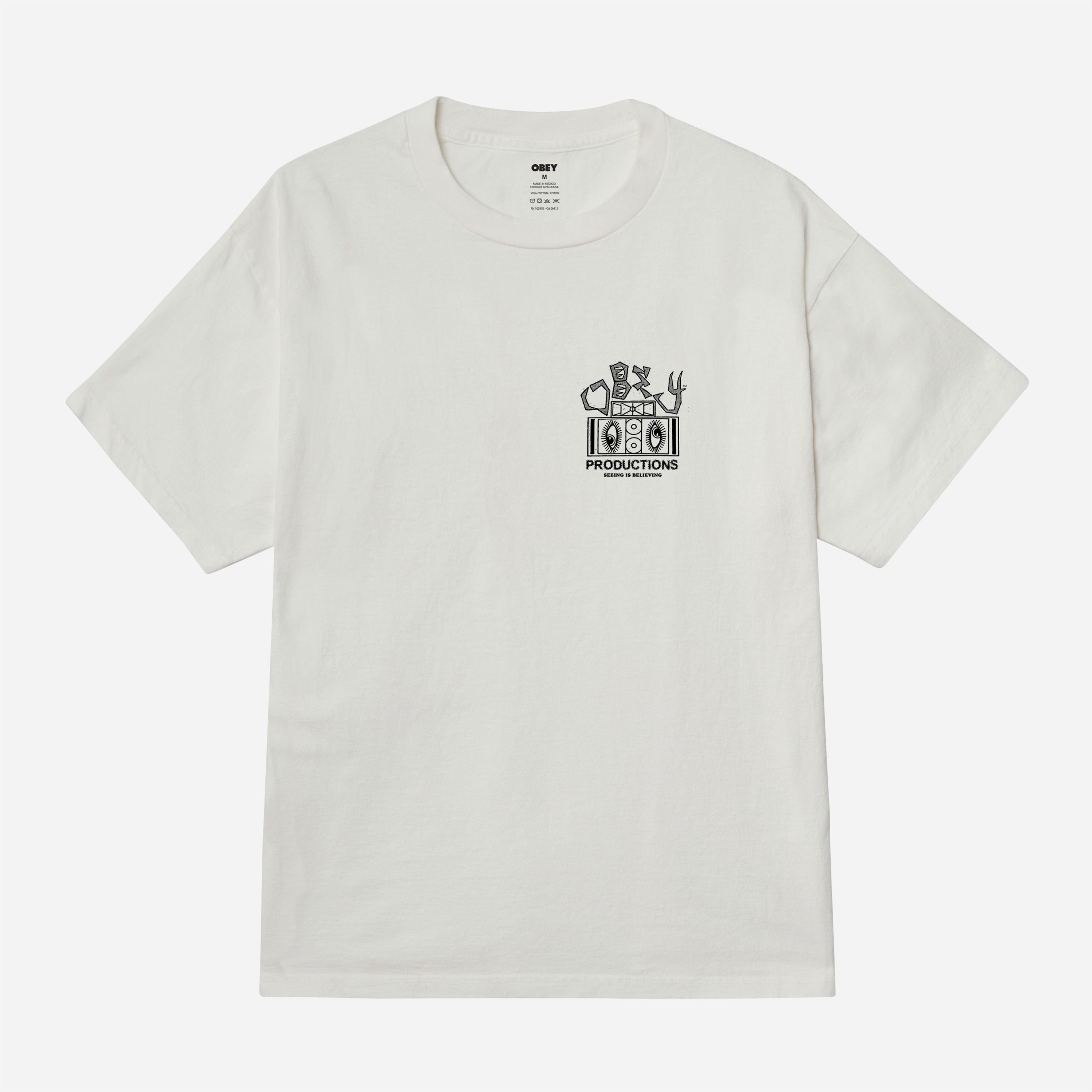 Obey - Seeing is Believing Pigment Tee - Vintage White