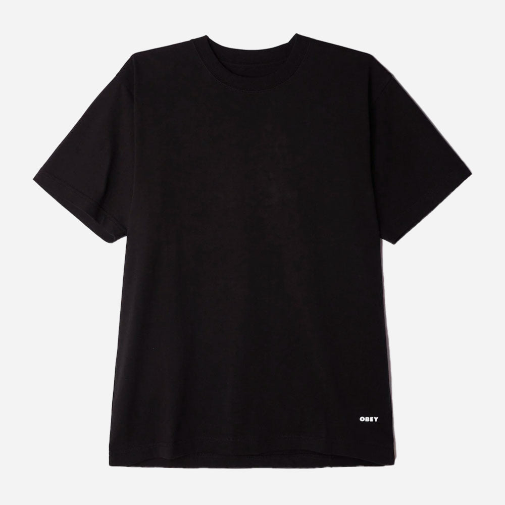 OBEY - STANDARD ORGANIC TEE - Black