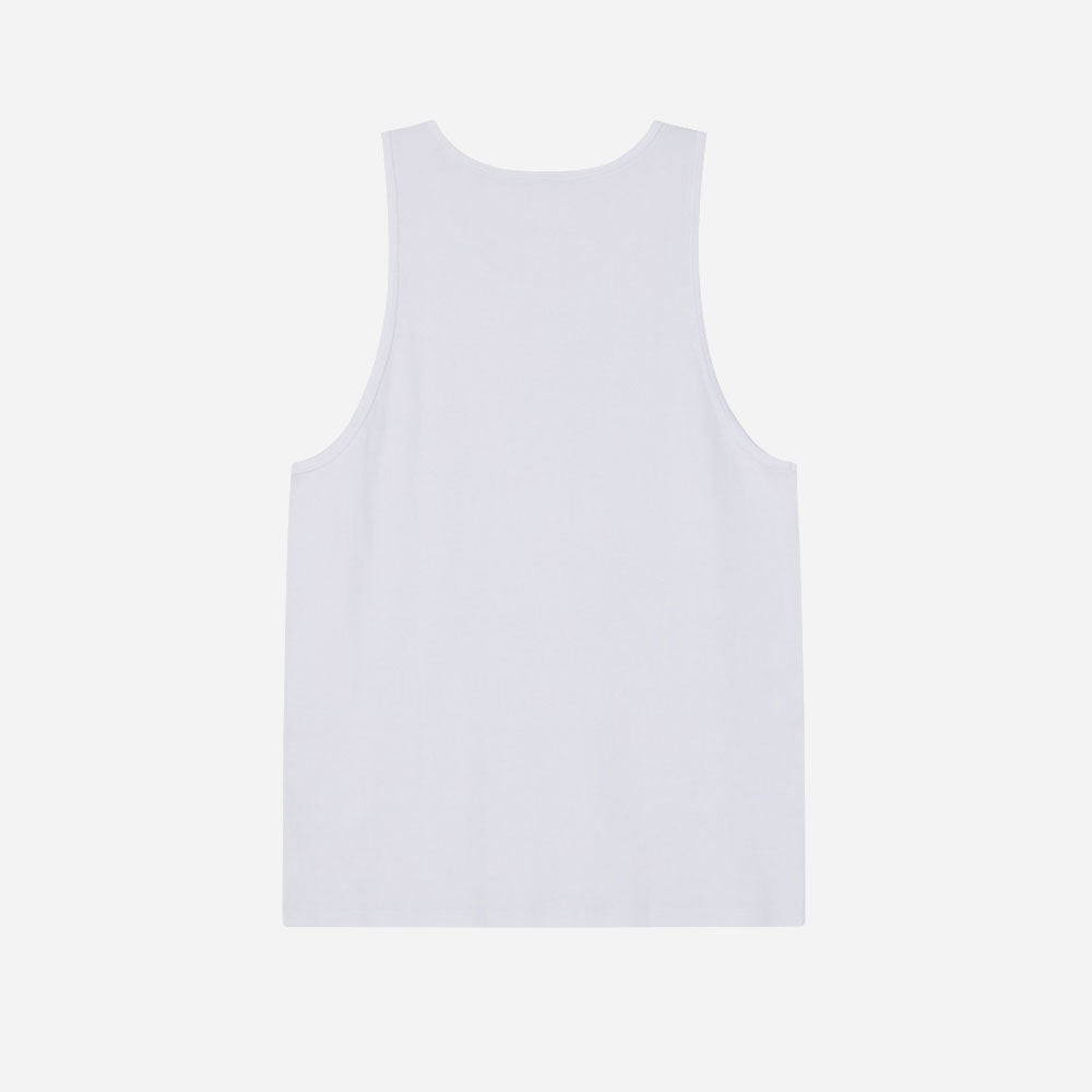 OBEY - STANDARD RIB TANK - White