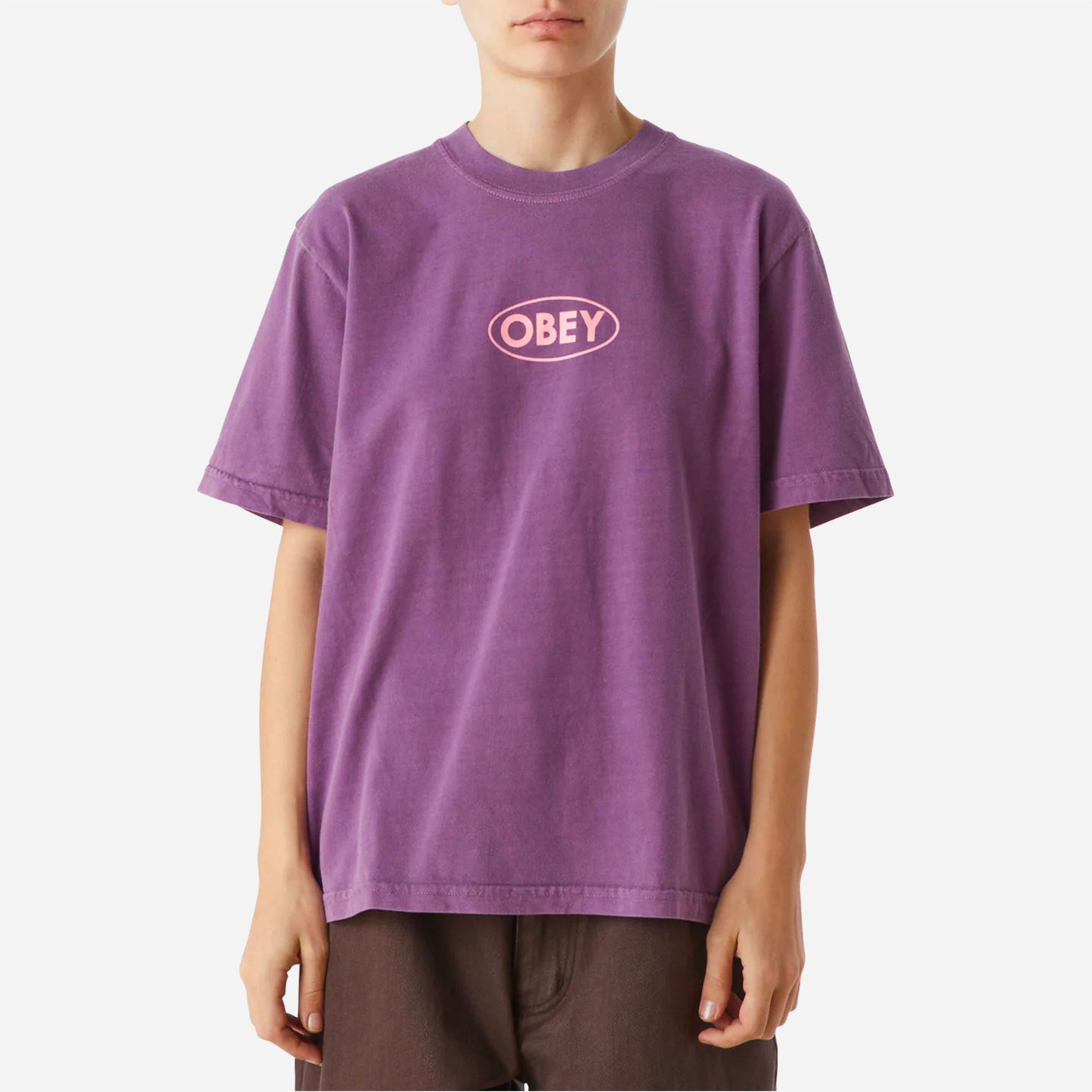 OBEY - STARDOM TEE - Pigment Purple Gumdrop