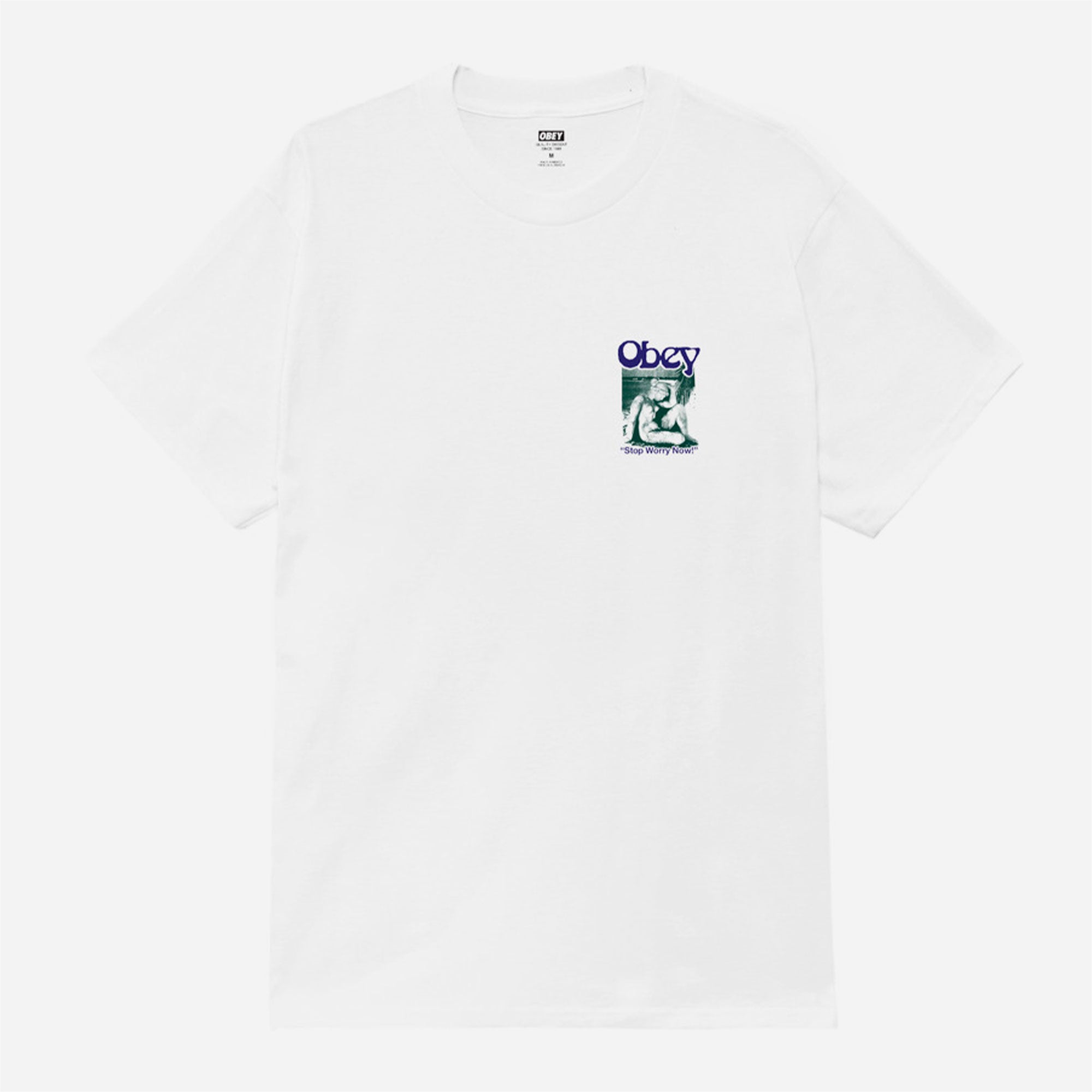 Obey - Stop Worry Now - White