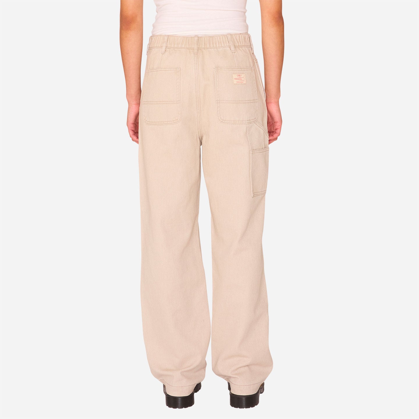 OBEY W - Sybil Carpenter Denim - Sand Faded Wash