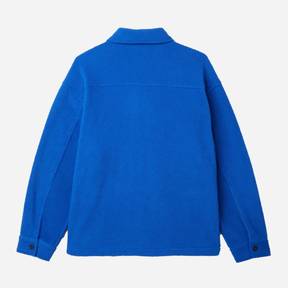 OBEY - THOMPSON SHIRT JACKET - Surf Blue
