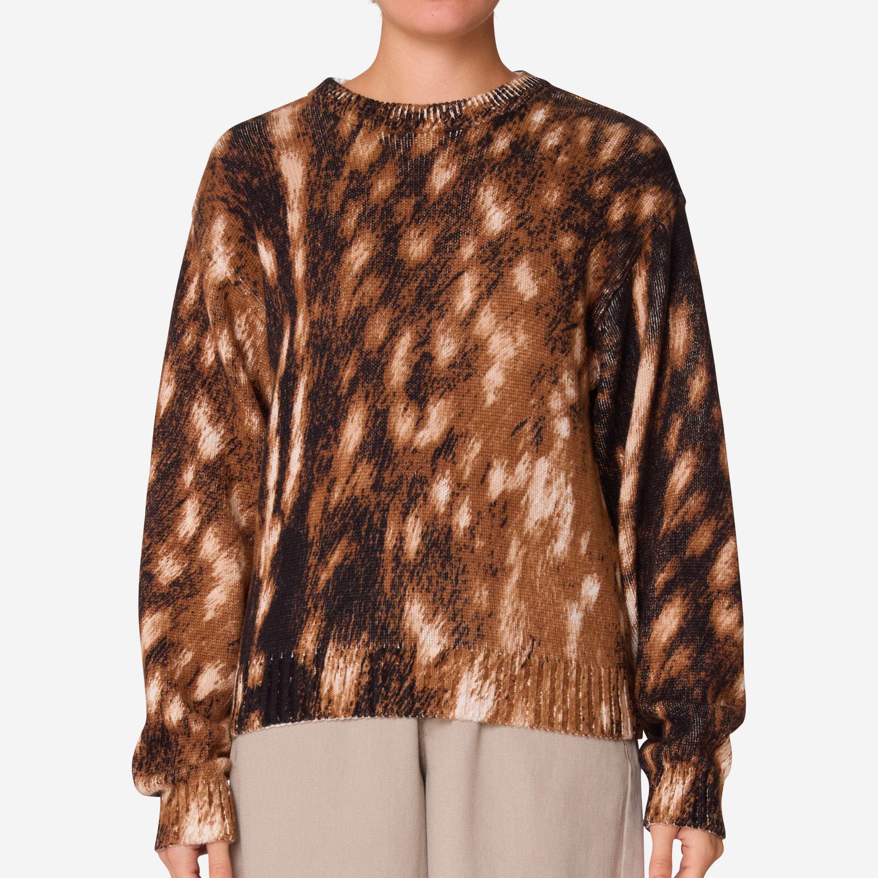 Obey - Fawn Crew Sweater - Fawn Multi