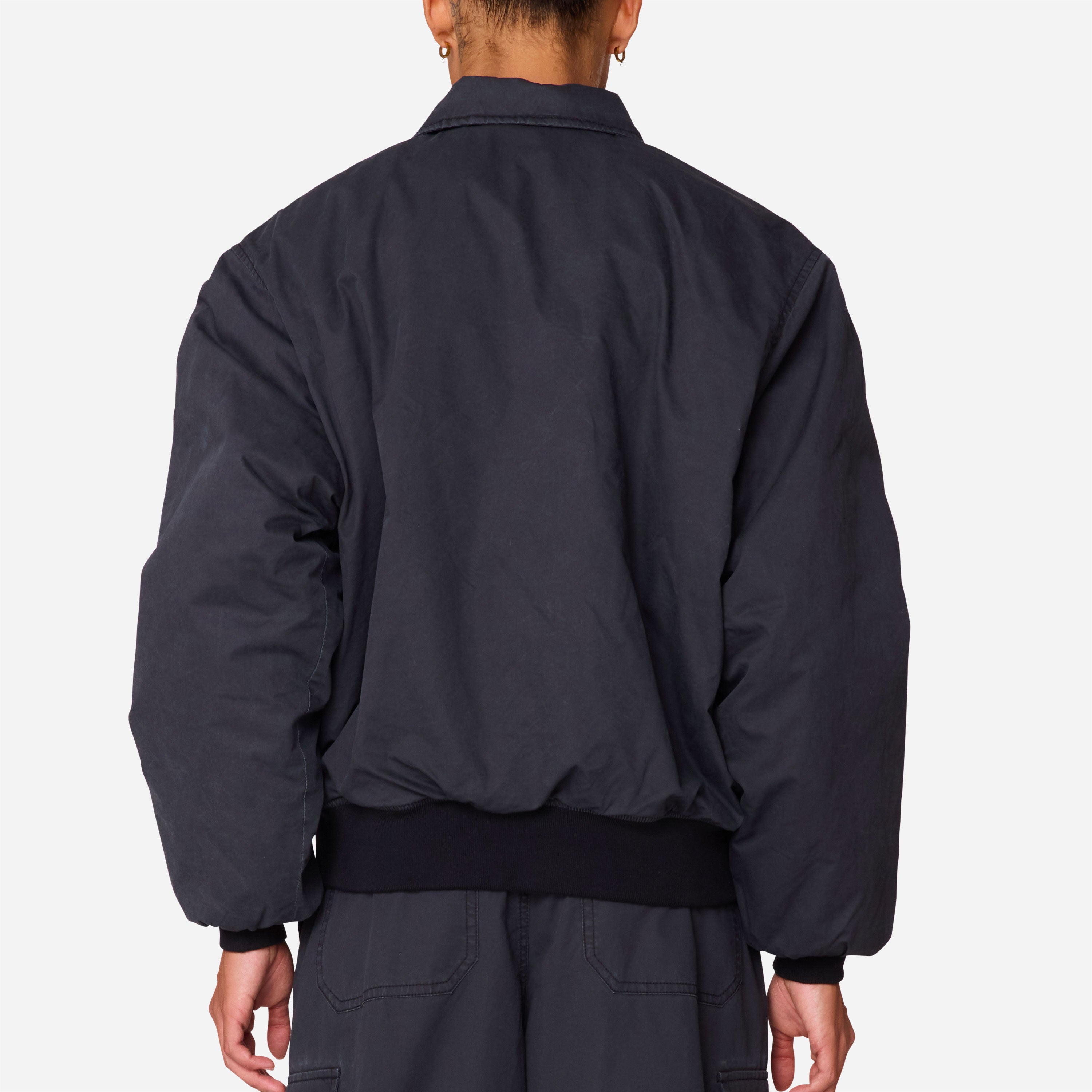 Obey - Florien Bomber - Black Faded Wash