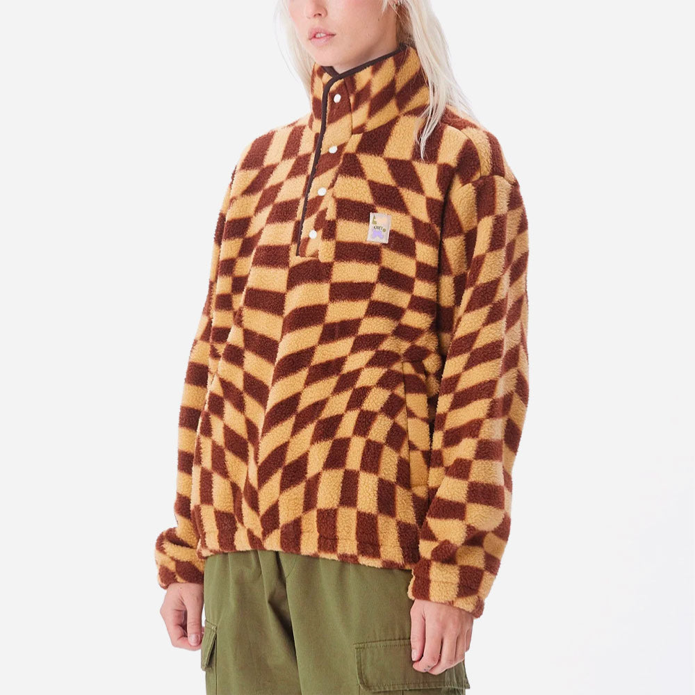 OBEY - WAVY POP OVER - Sepia Multi