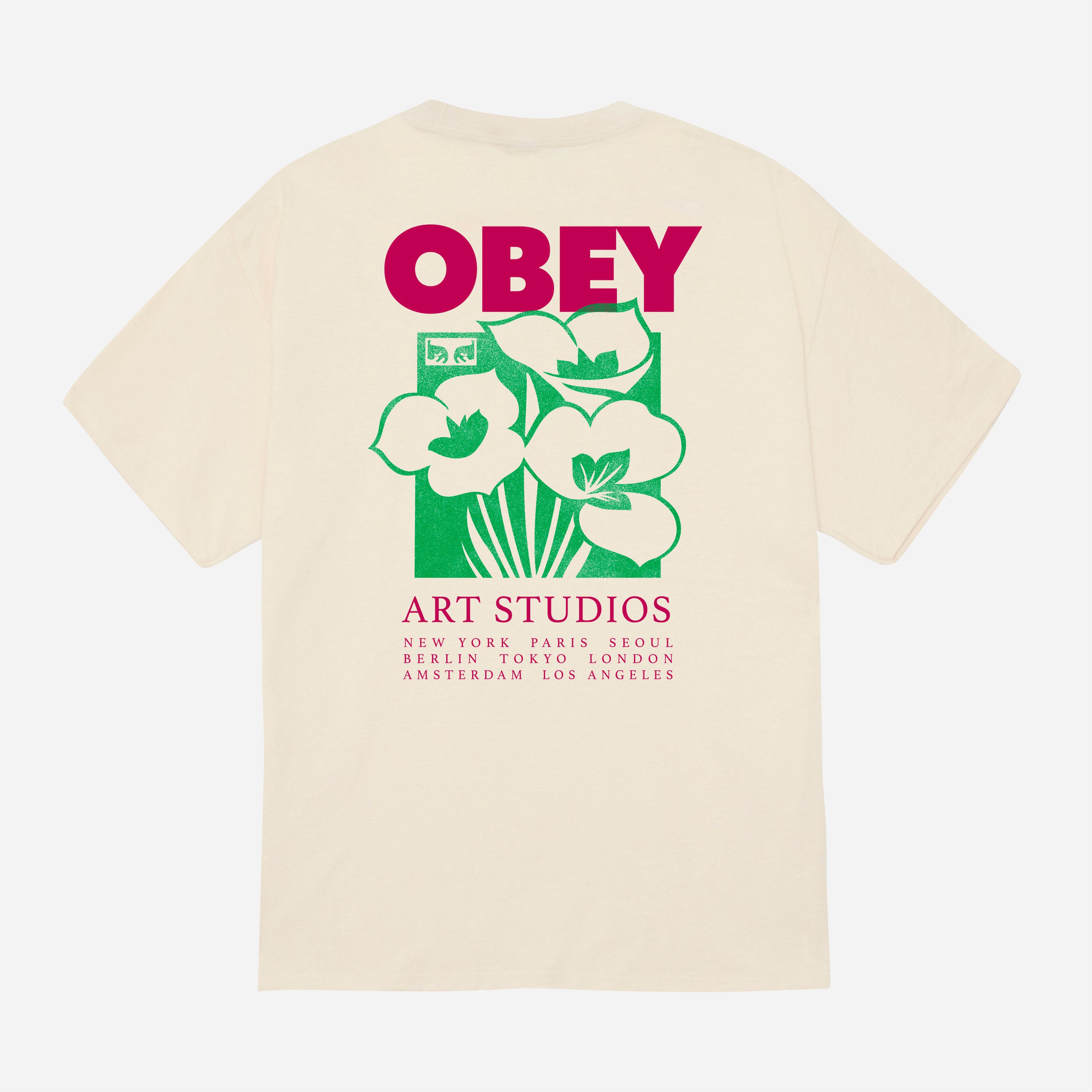 Obey - Art Studio Flowers - Cream